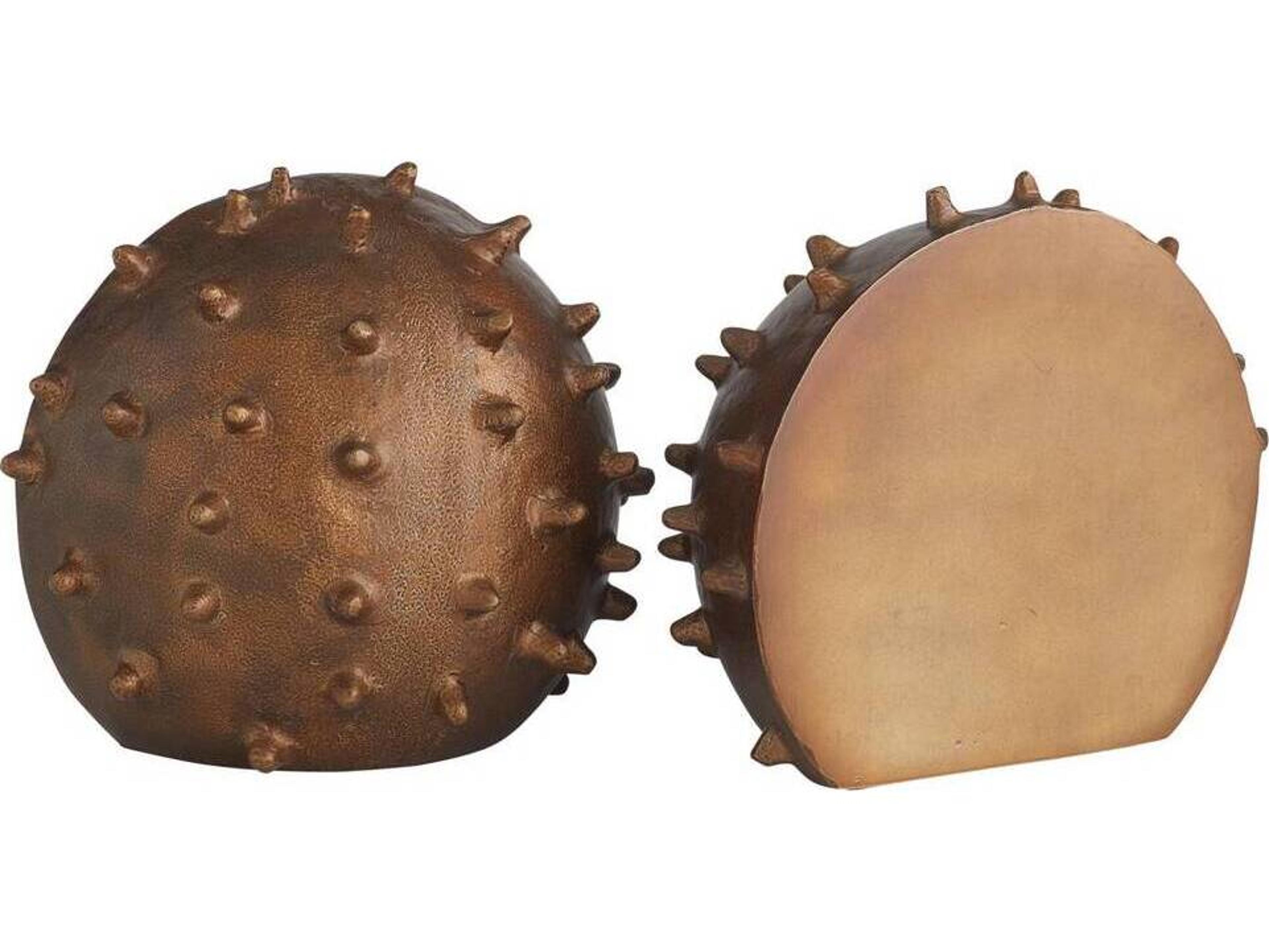 Arteriors Home Dark Antique Brass Bookend