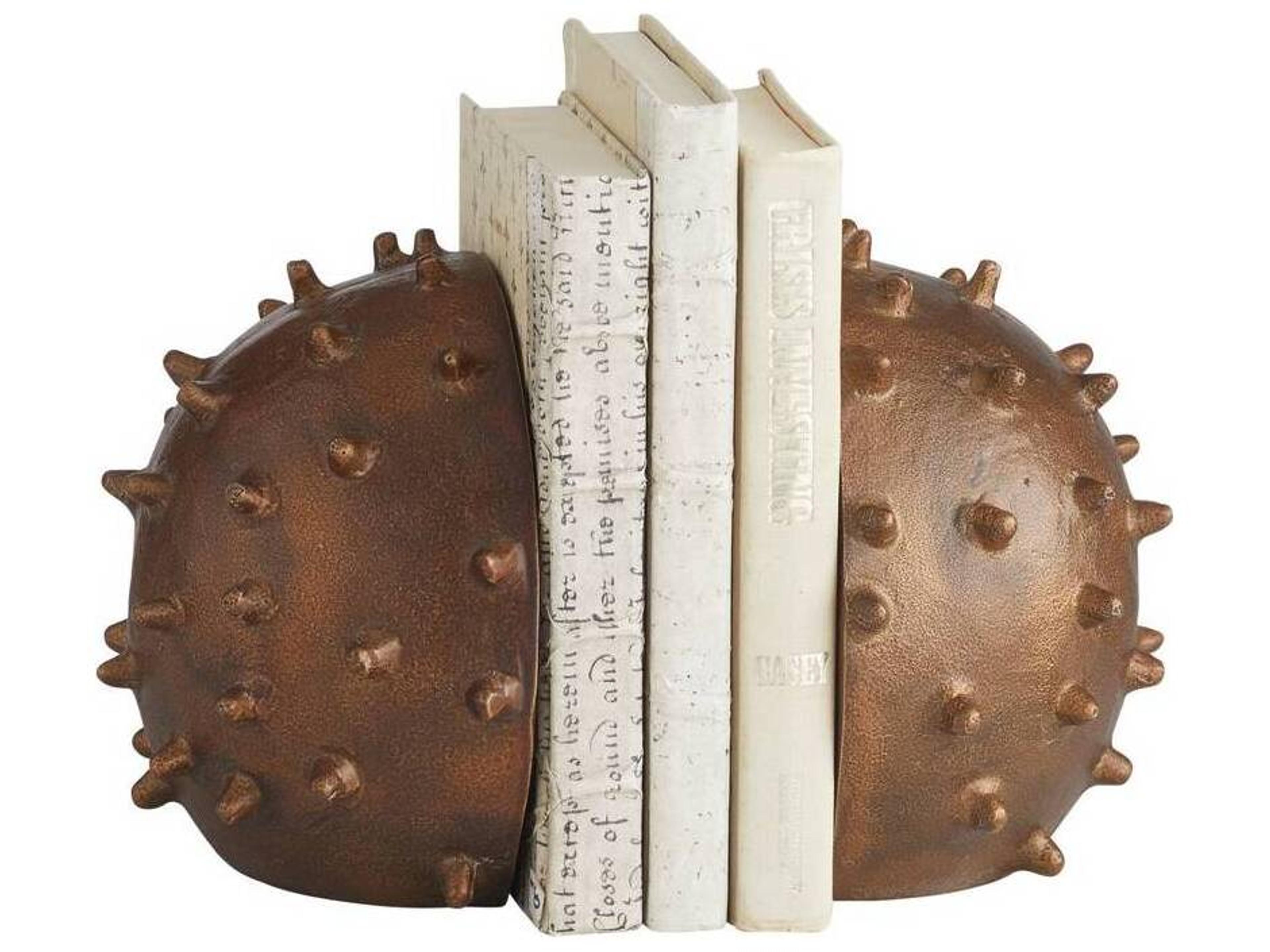 Arteriors Home Dark Antique Brass Bookend