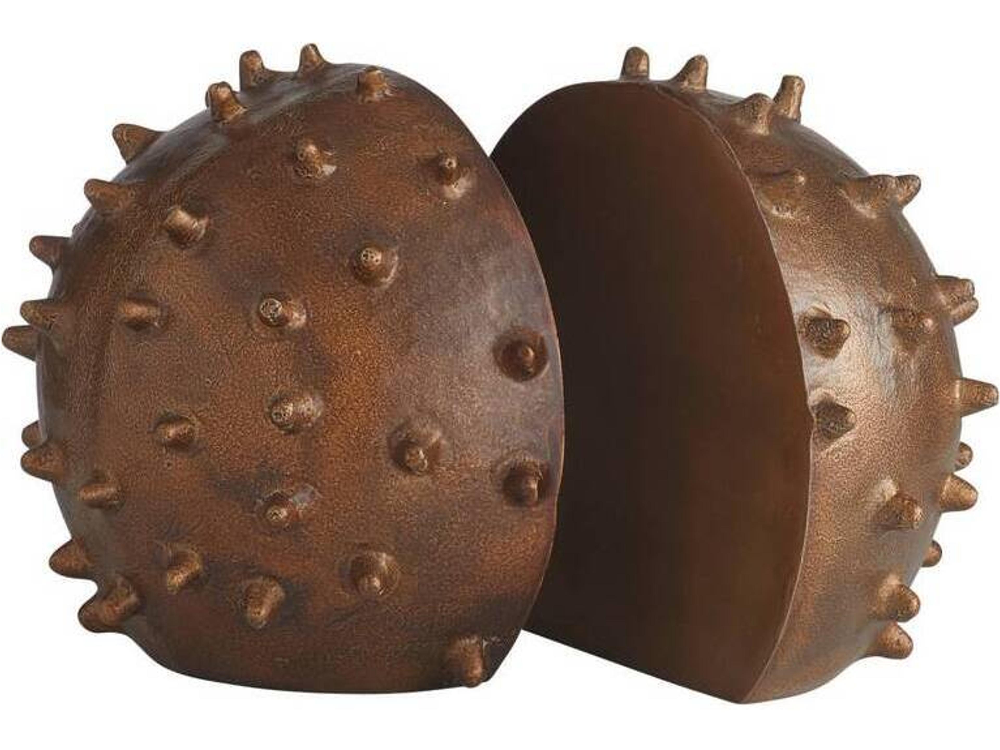 Arteriors Home Dark Antique Brass Bookend