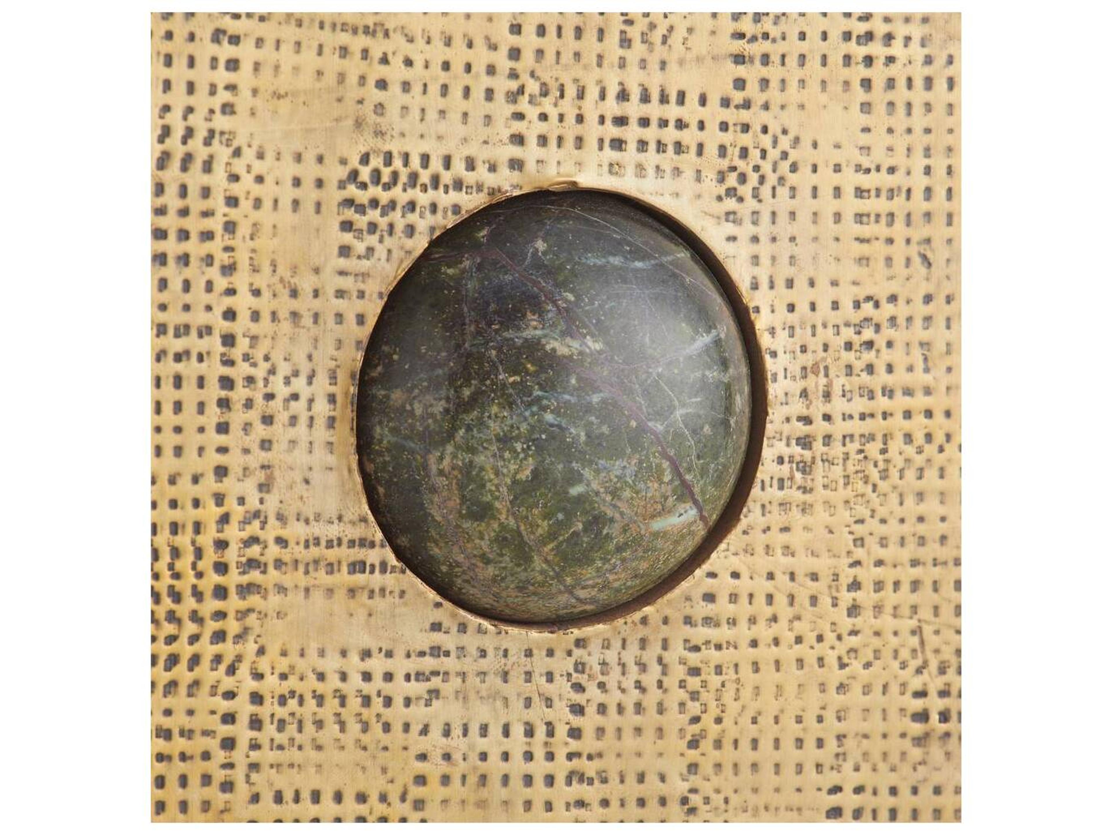 Arteriors Home Antique Brass Jungle Bookend