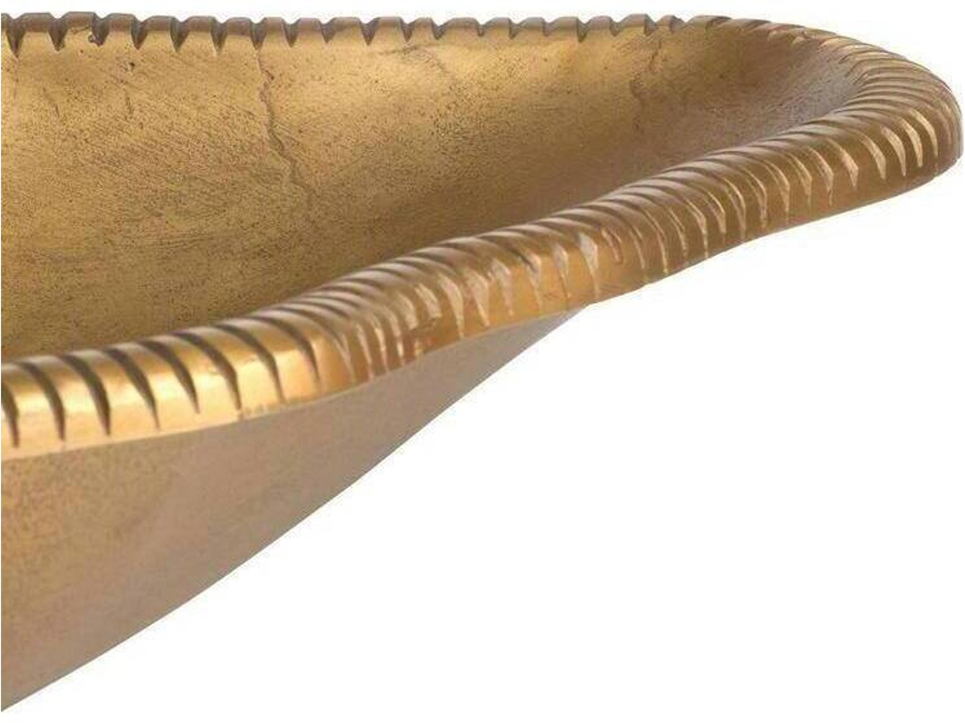 Arteriors Home Keller Antique Brass Gold Centerpiece