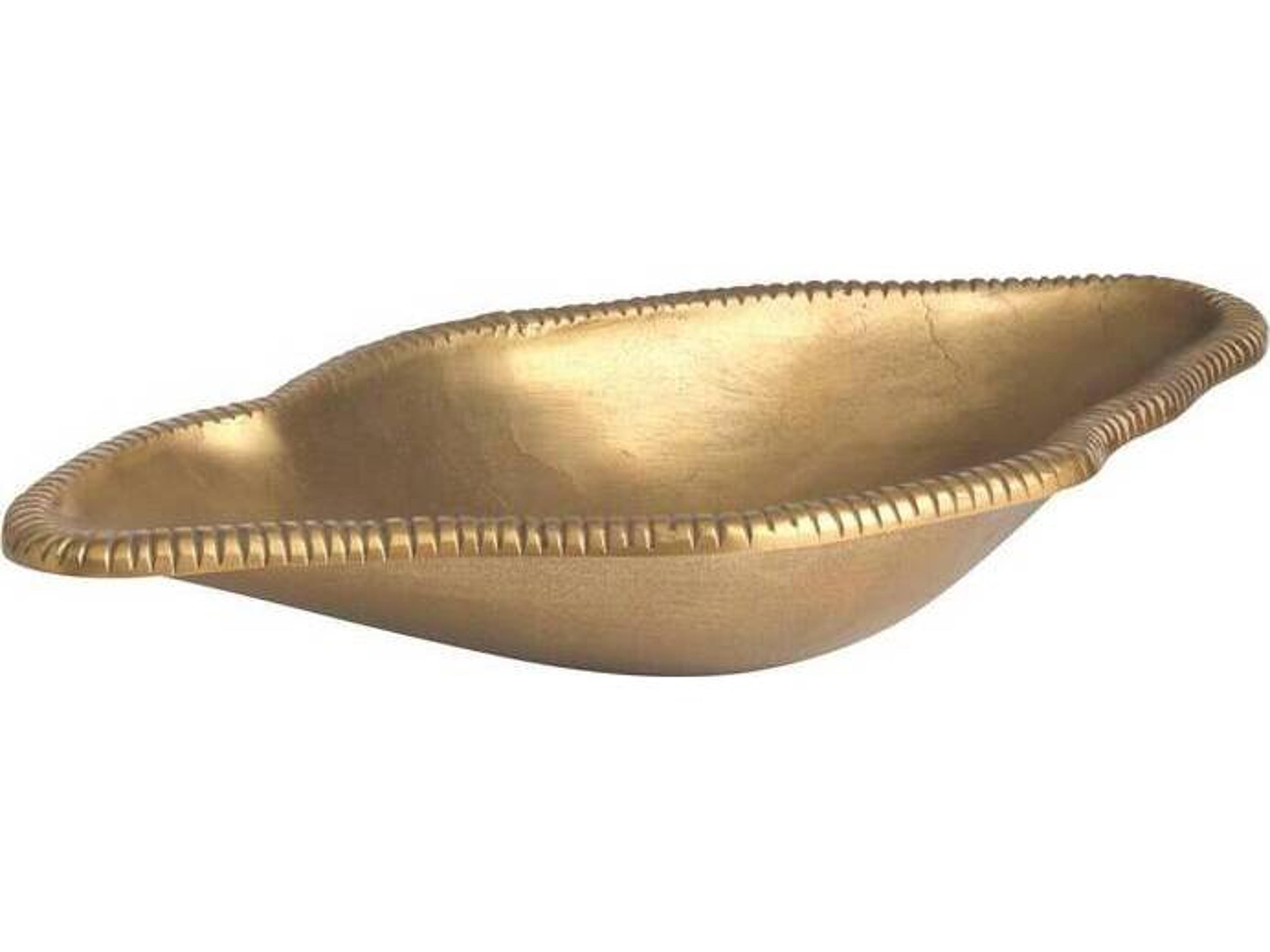 Arteriors Home Keller Antique Brass Gold Centerpiece