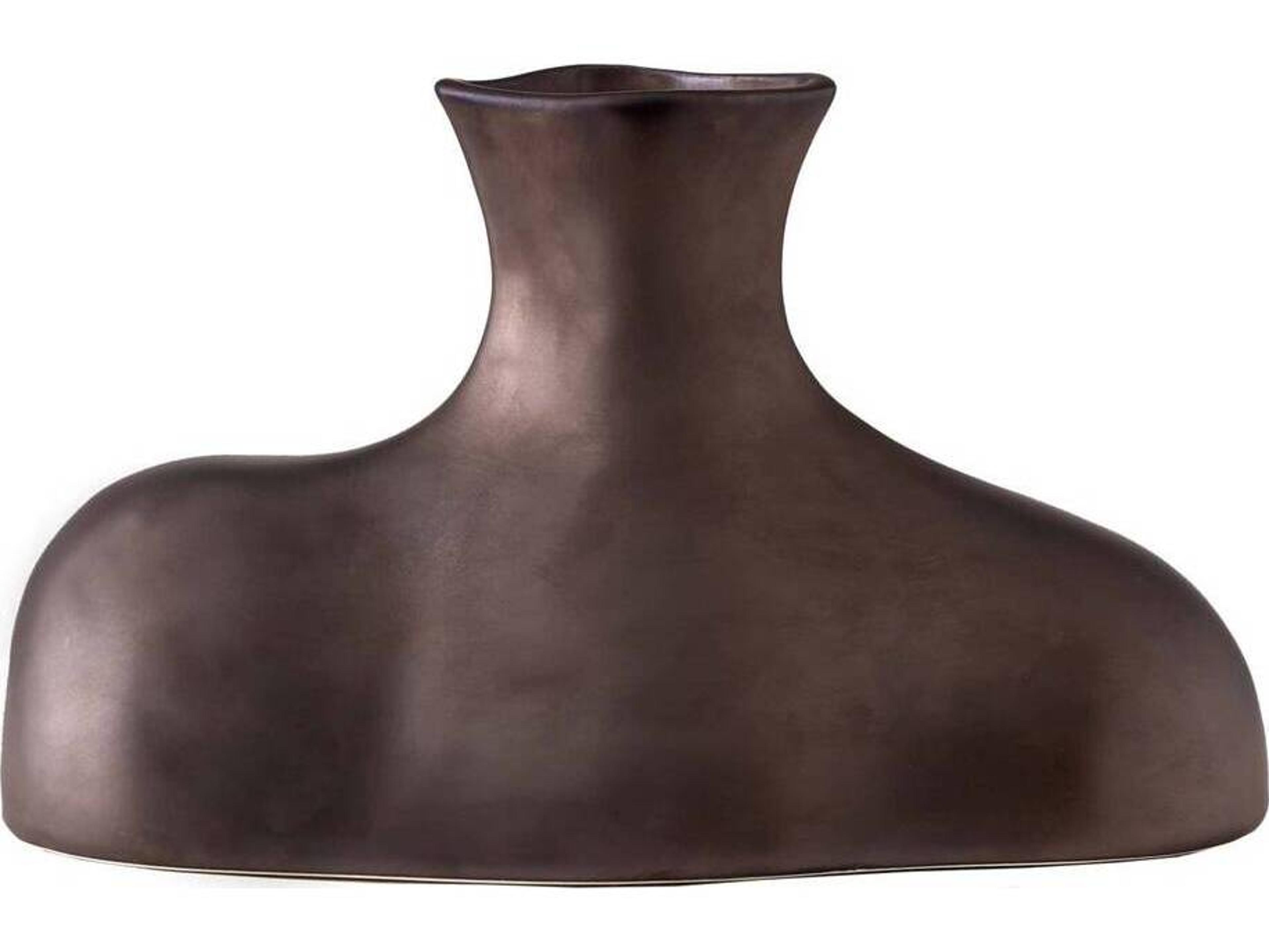 Arteriors Home Tilbury Gunmetal Vase