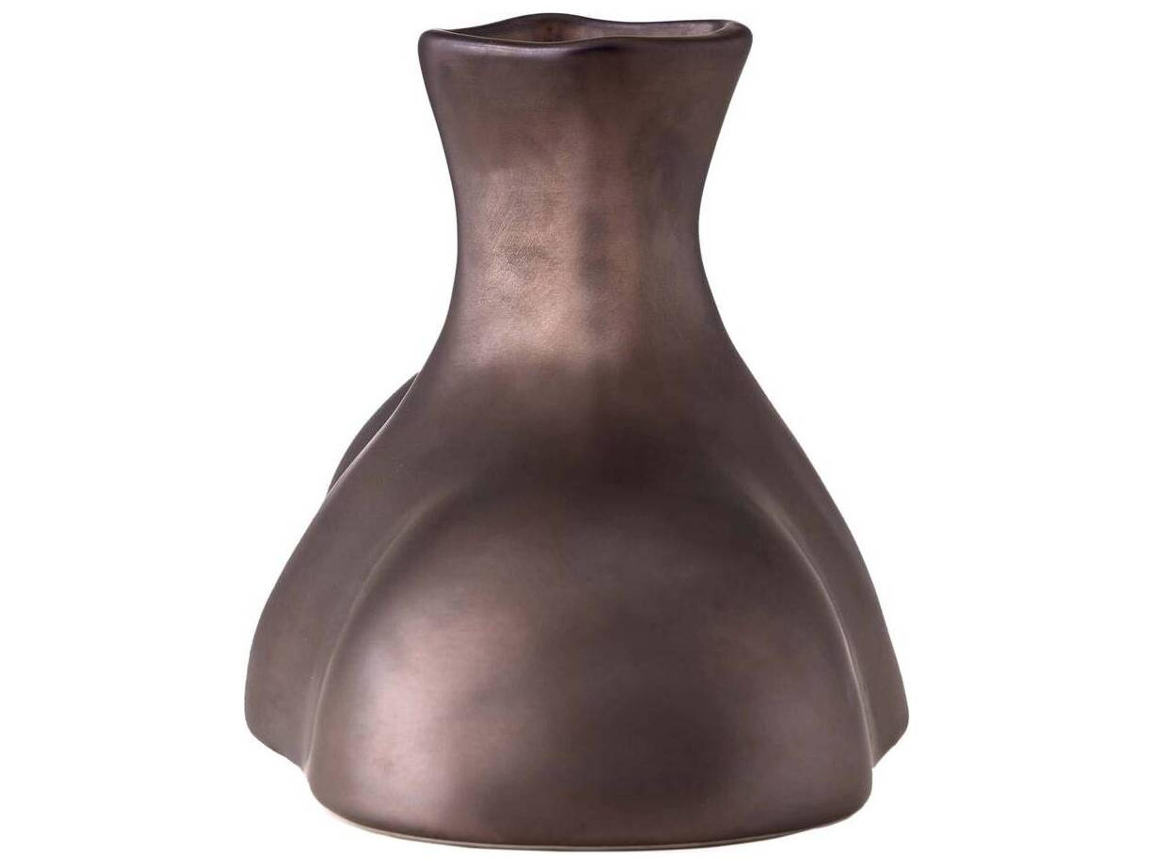 Arteriors Home Tilbury Gunmetal Vase