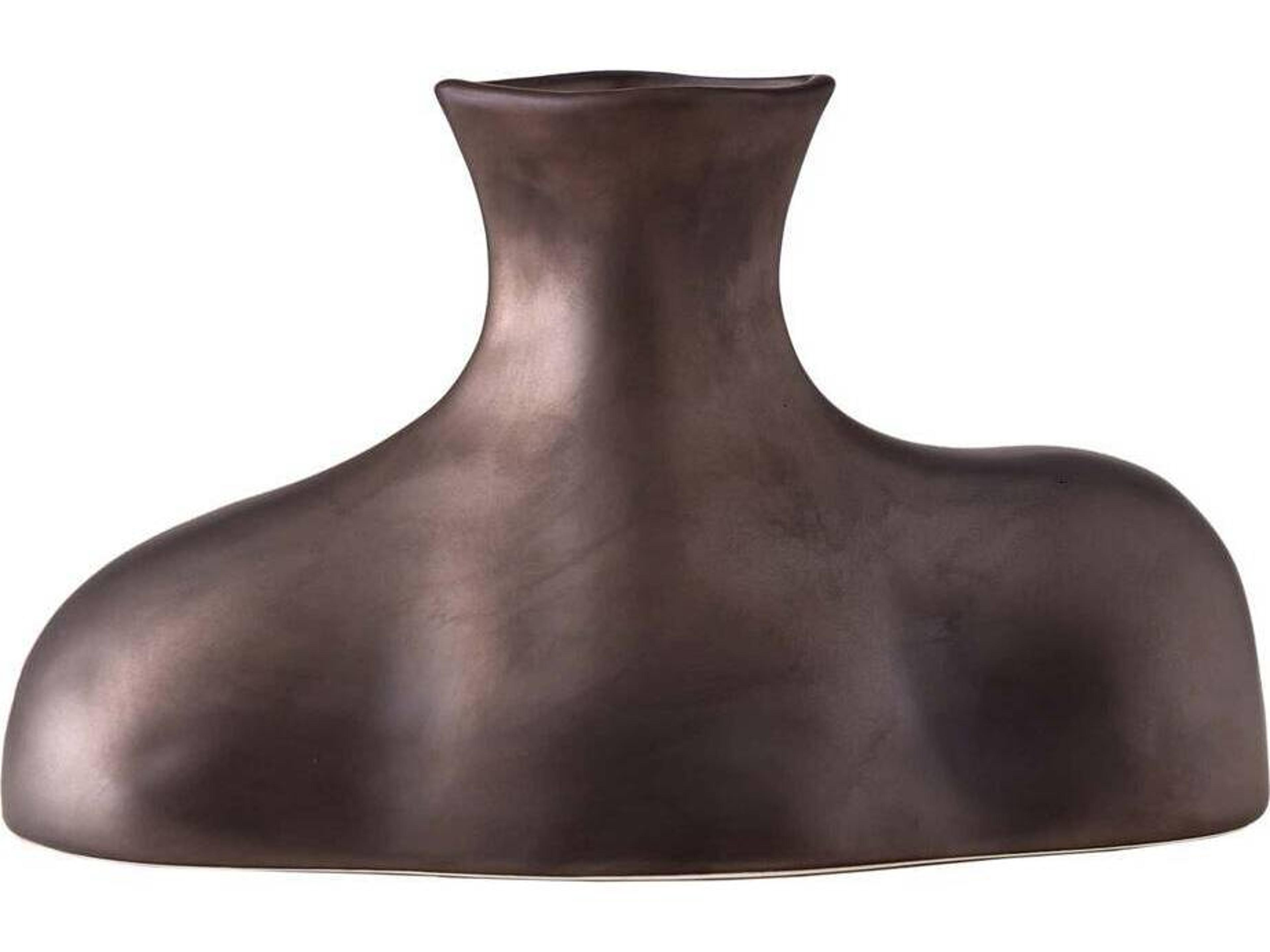Arteriors Home Tilbury Gunmetal Vase