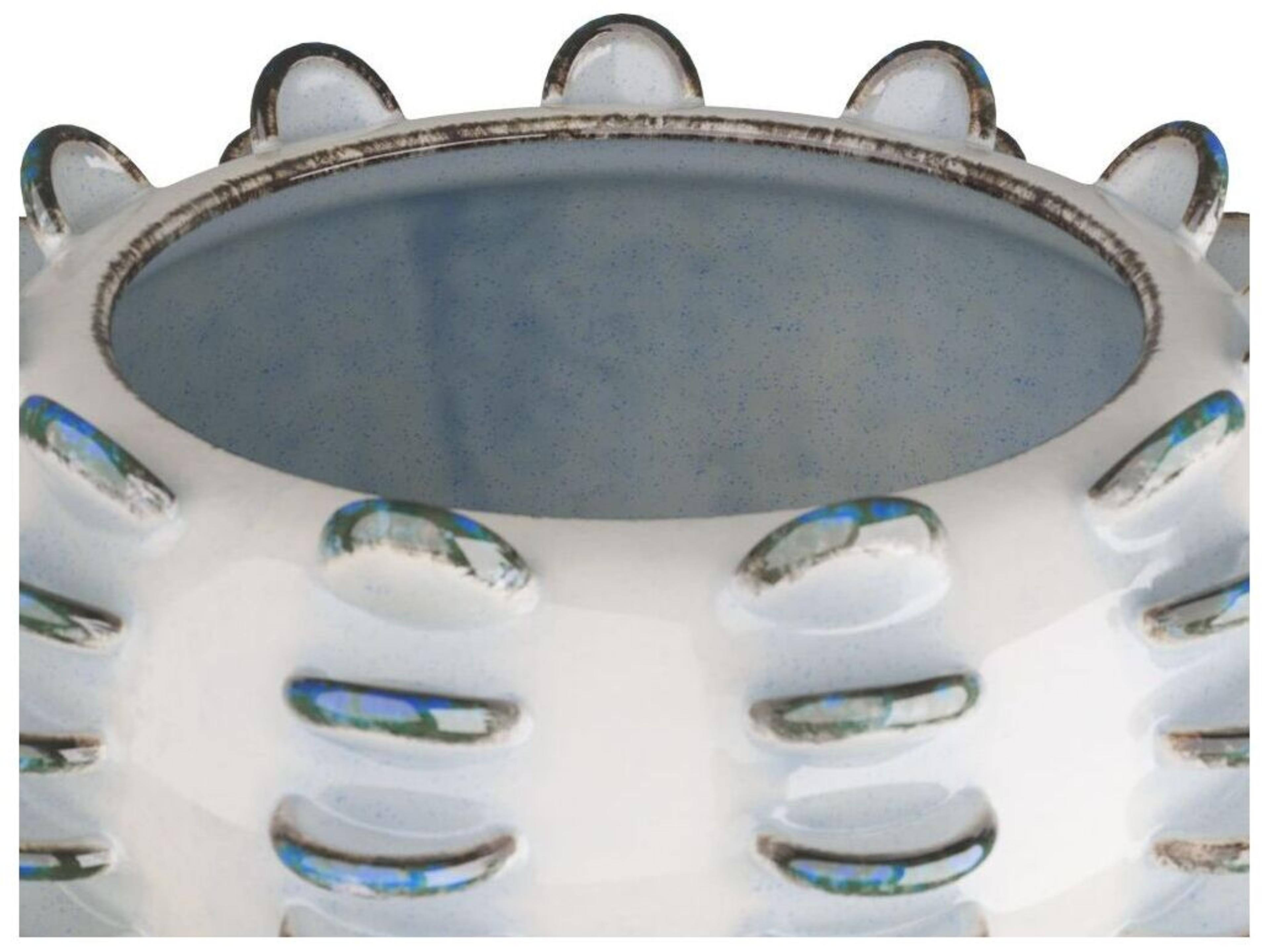 Arteriors Home Reactive Blue Vase