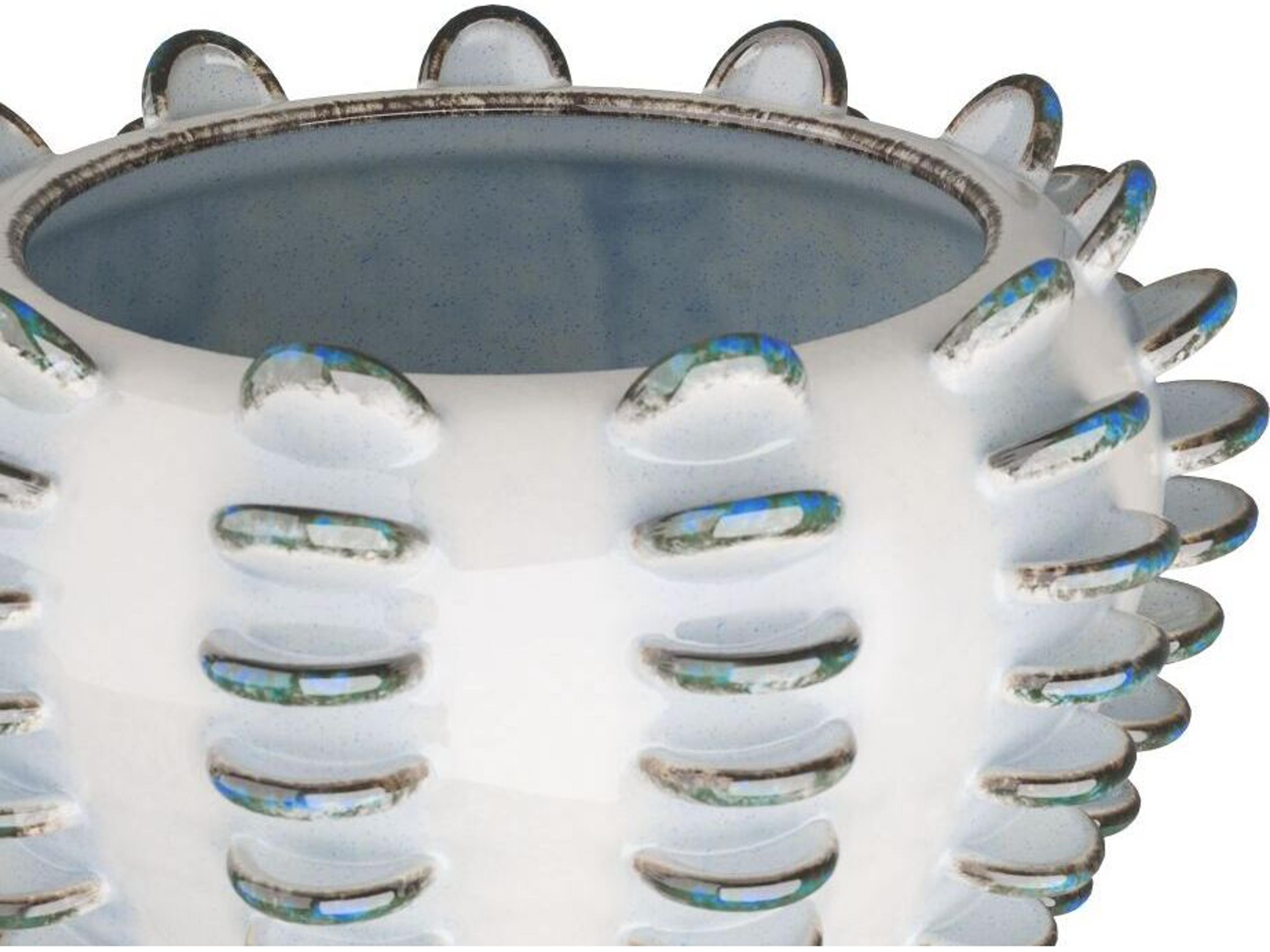 Arteriors Home Reactive Blue Vase