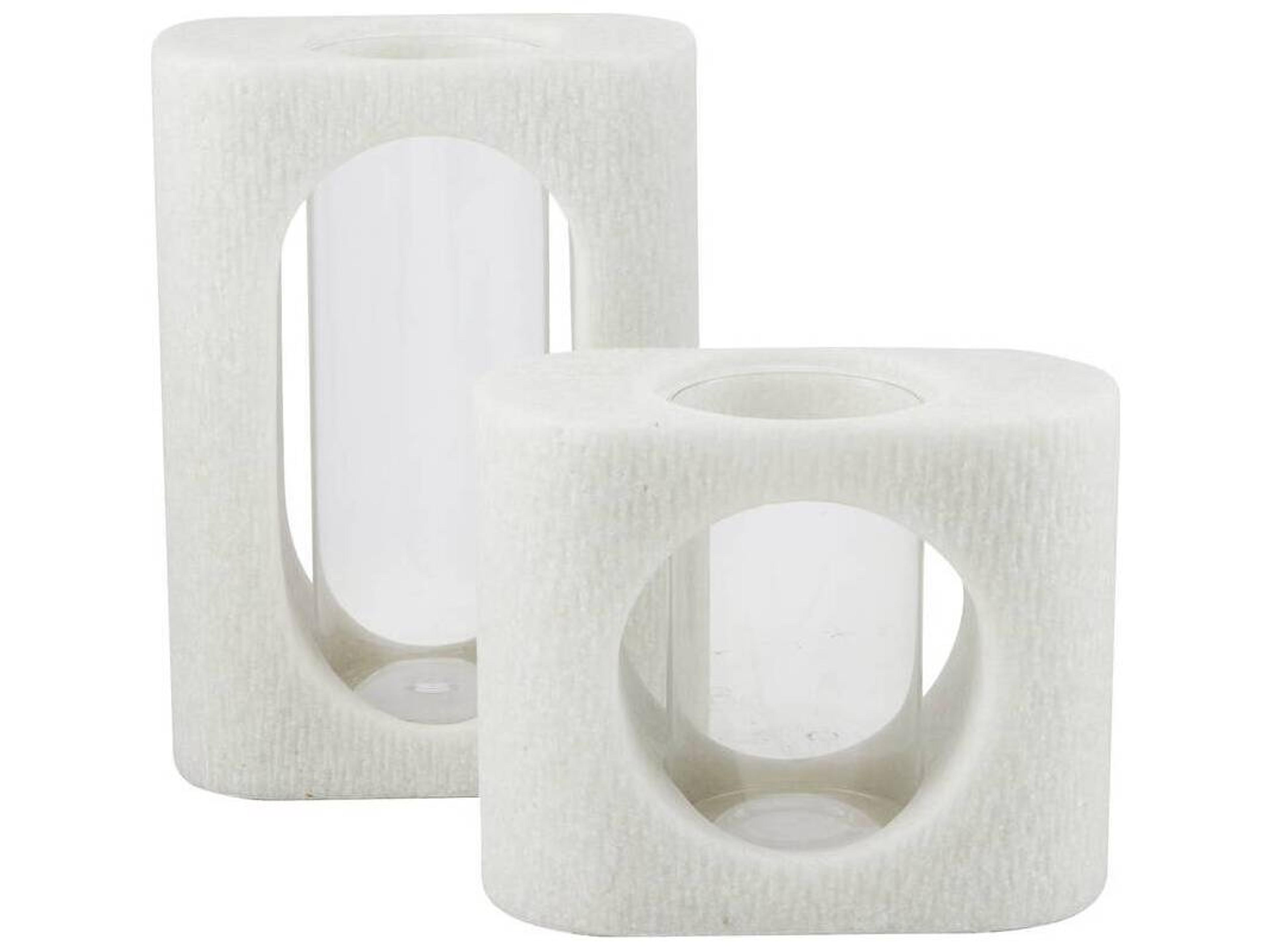 Arteriors Home Ivory Clear Vase