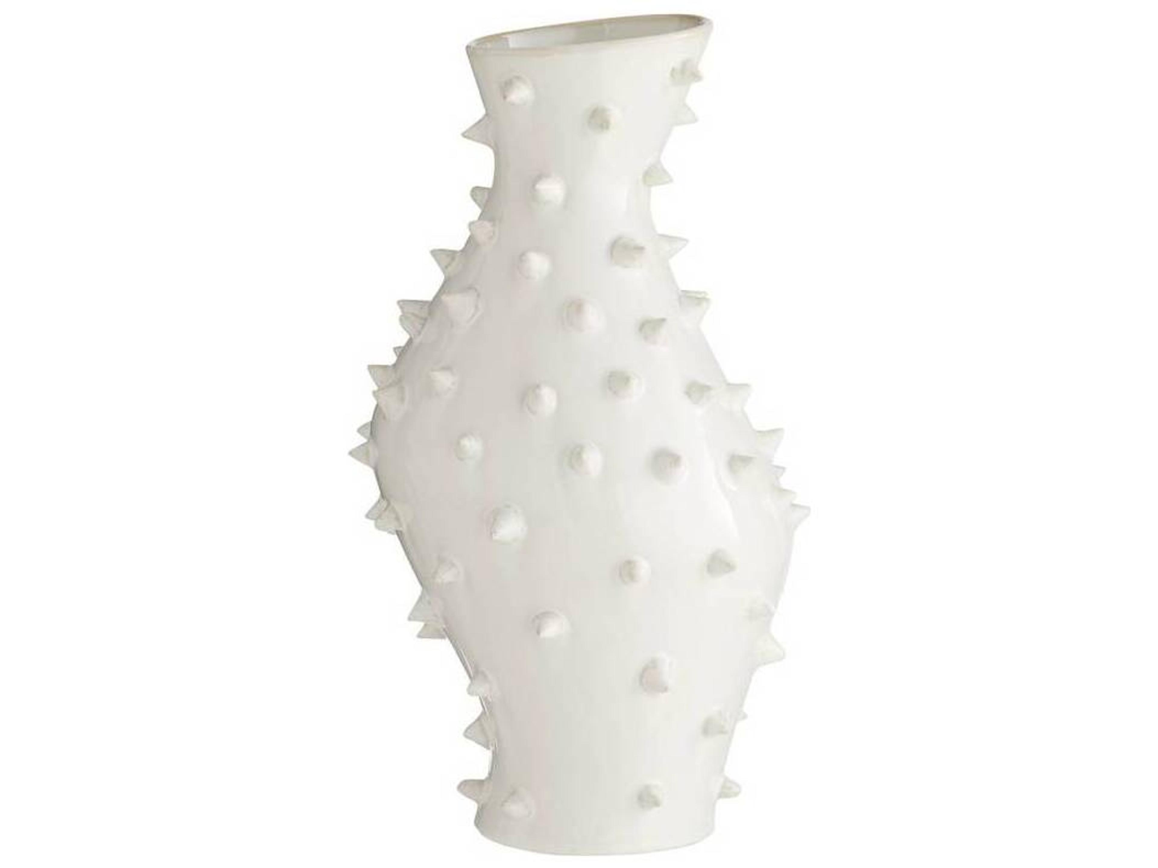 Arteriors Home Grenell Ivory Crackle Vase