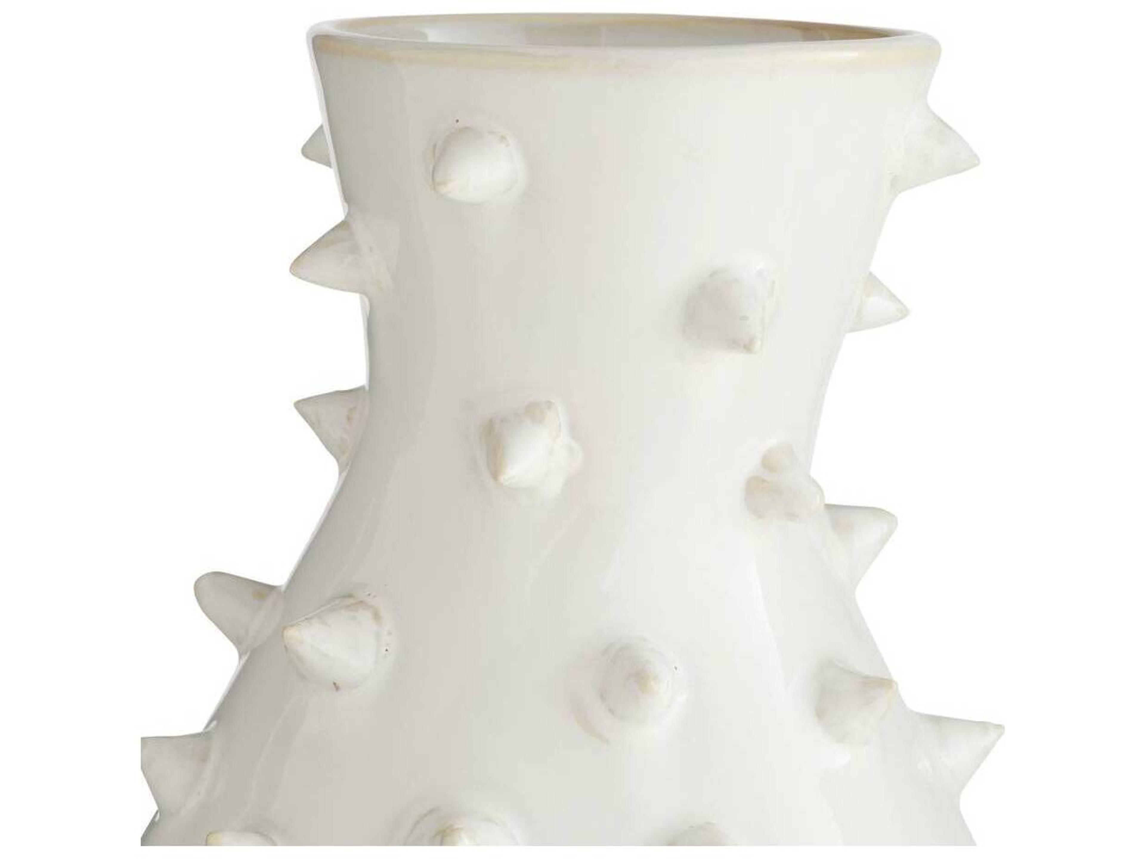 Arteriors Home Grenell Ivory Crackle Vase