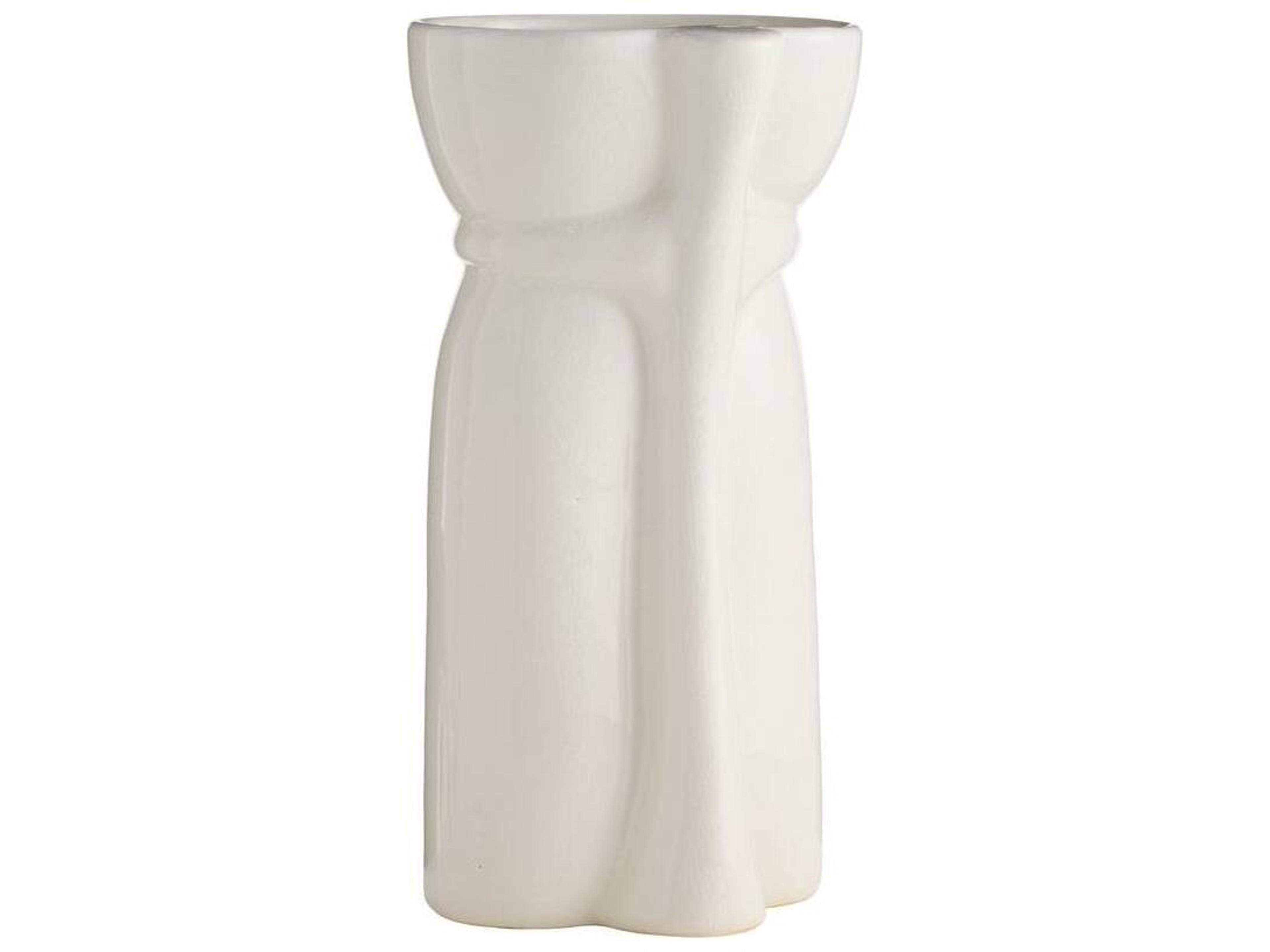 Arteriors Home Ivory Crackle Vase