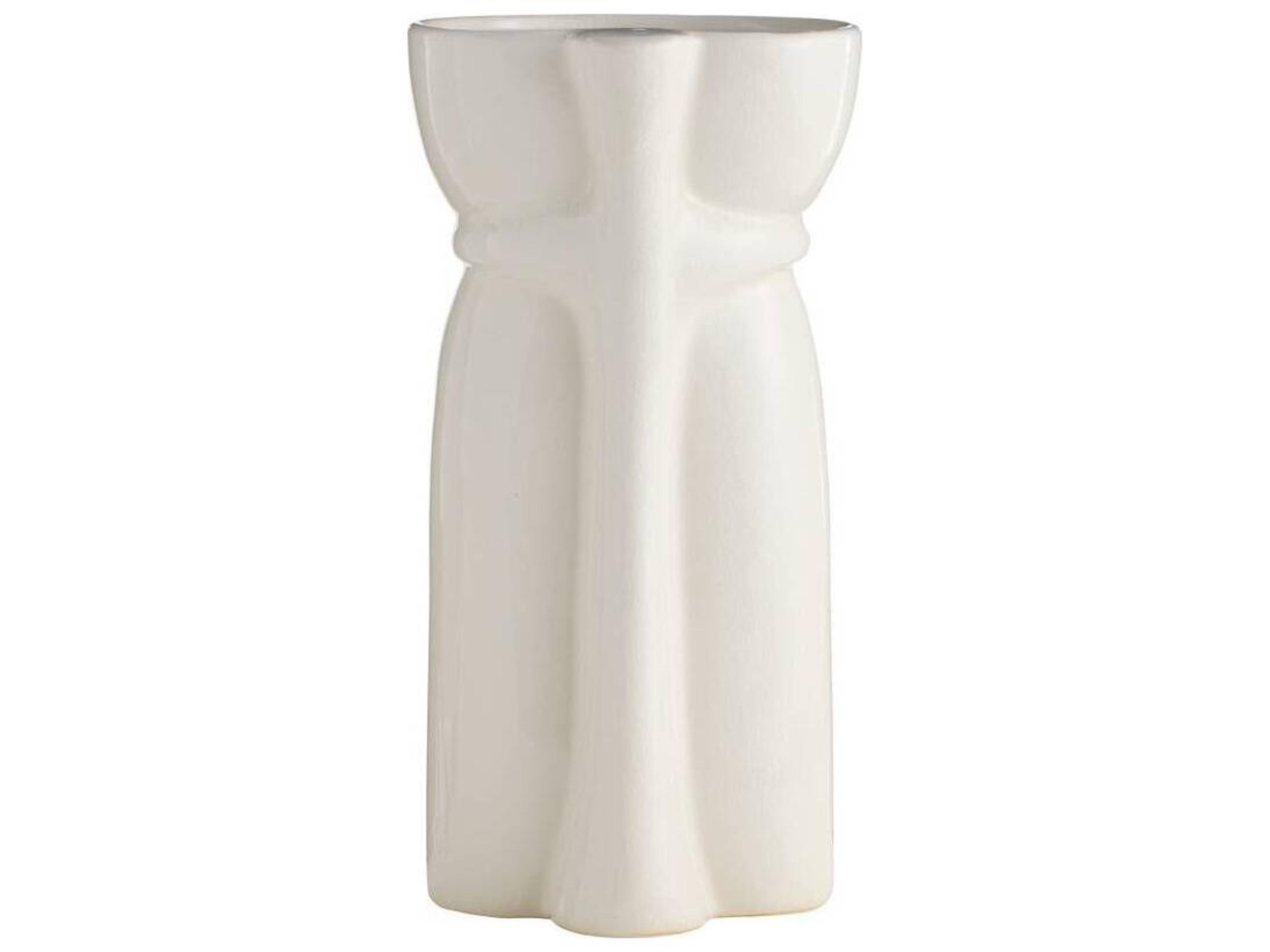 Arteriors Home Ivory Crackle Vase