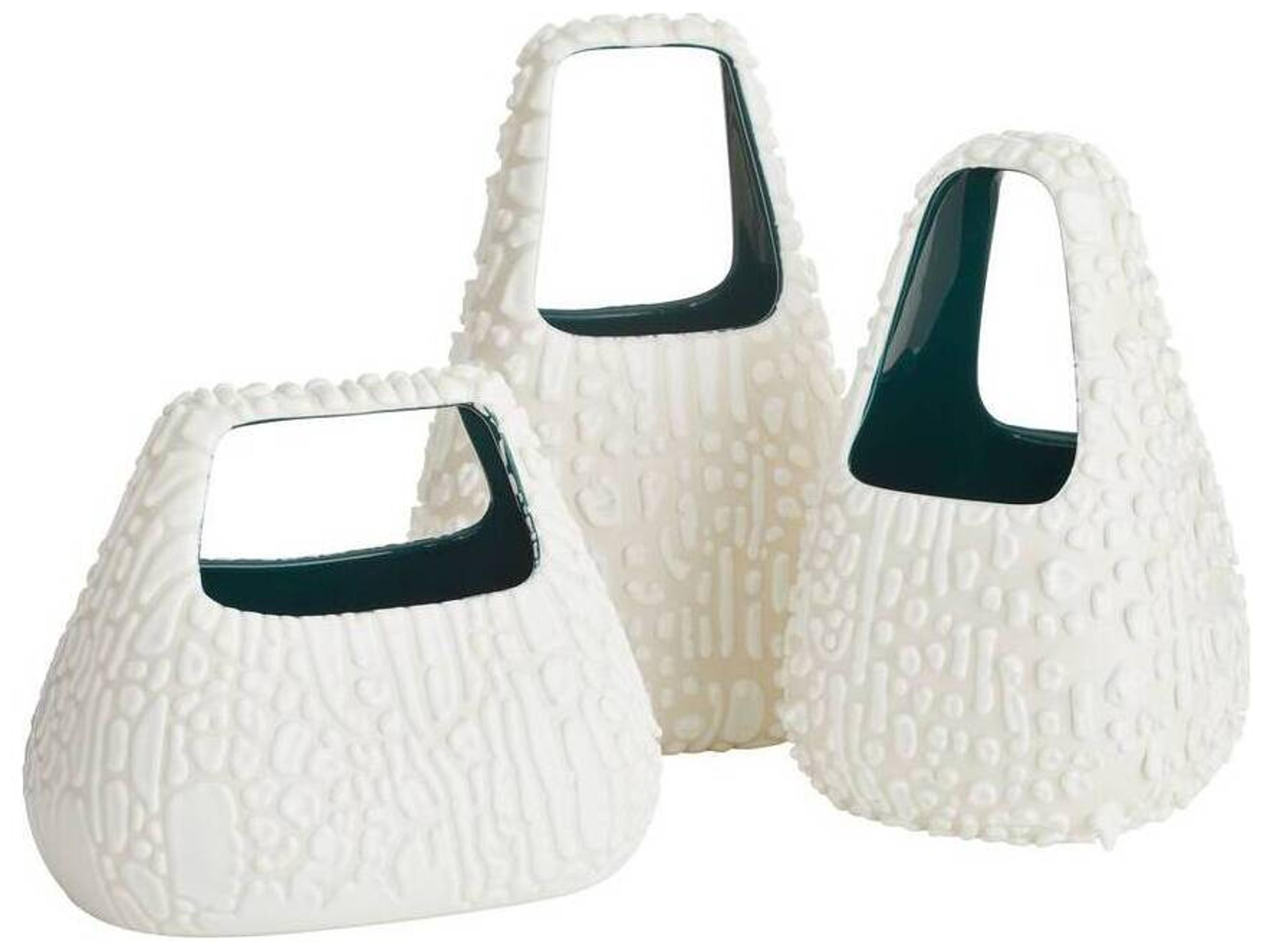 Arteriors Home Vanilla Foam Sea Green Vase