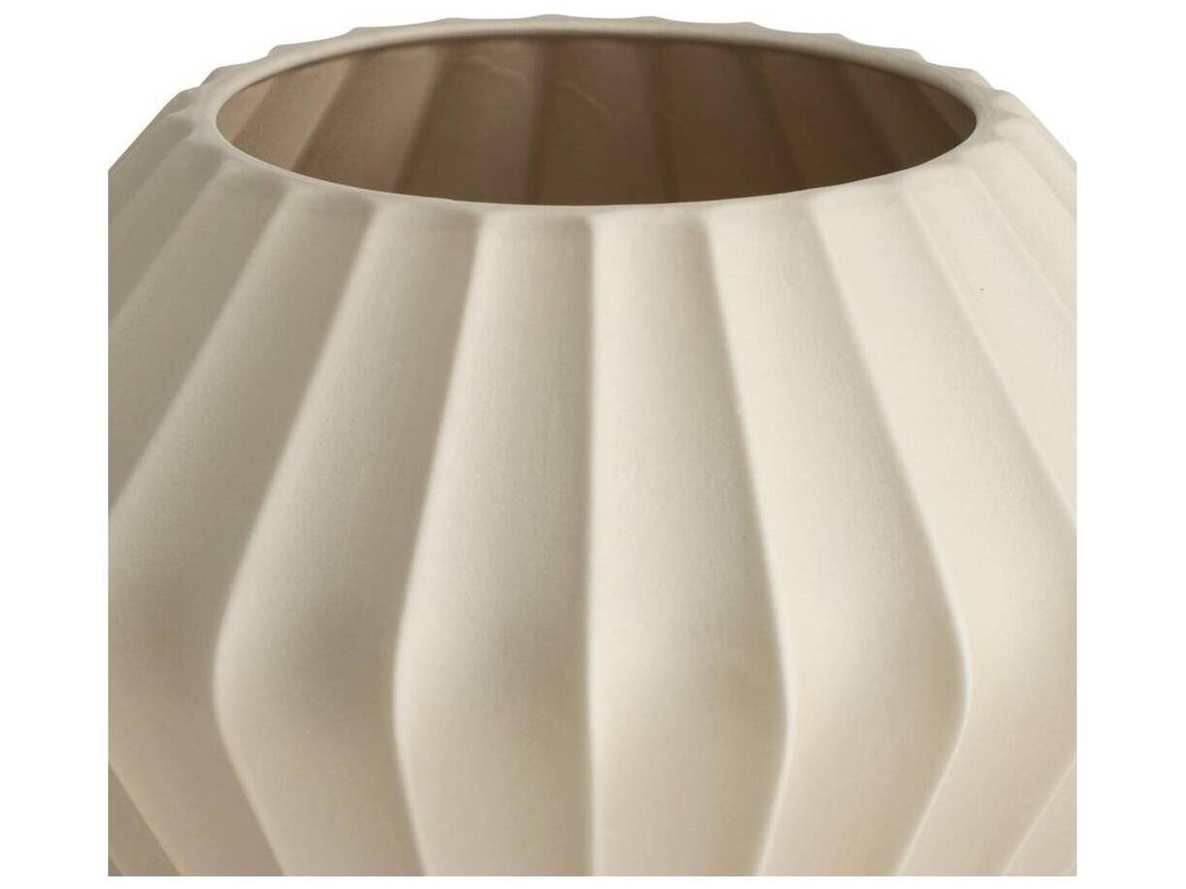 Arteriors Home Kaliana Matte Taupe Neutral Vase