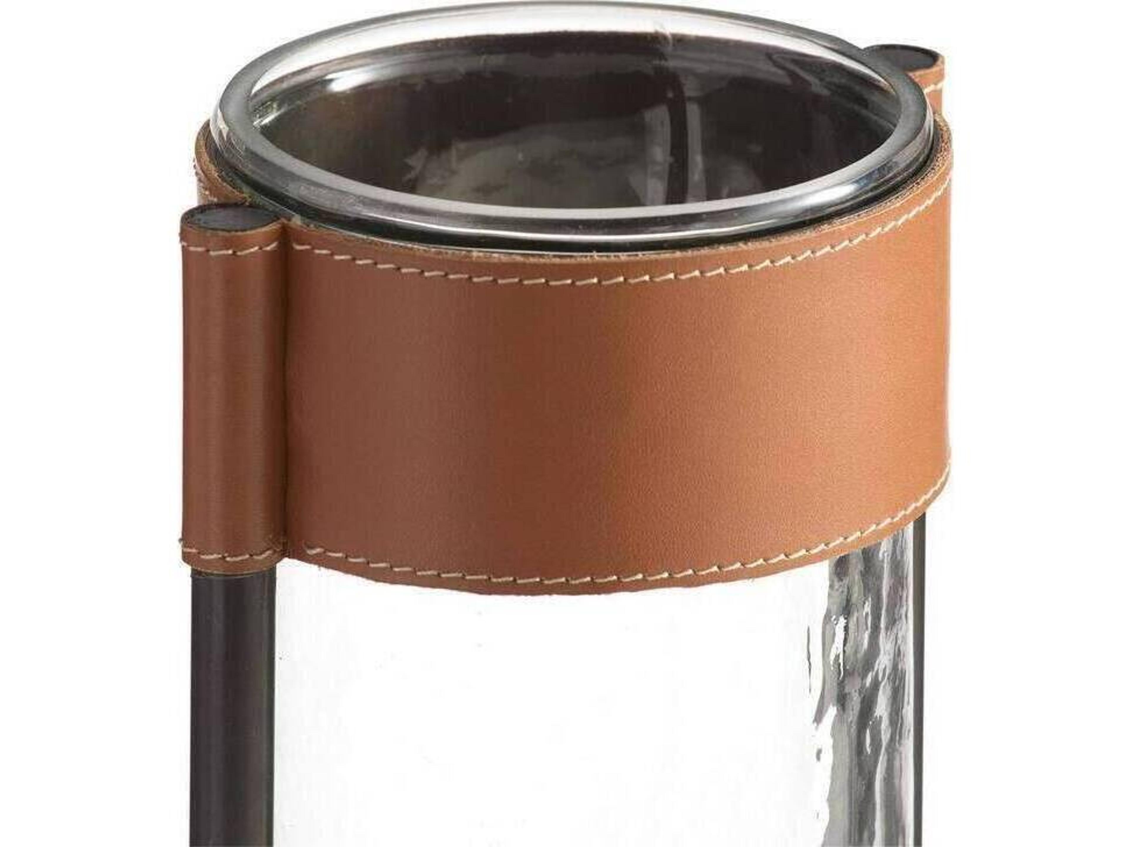 Arteriors Home Joseph Brown Clear Vases Set of 2