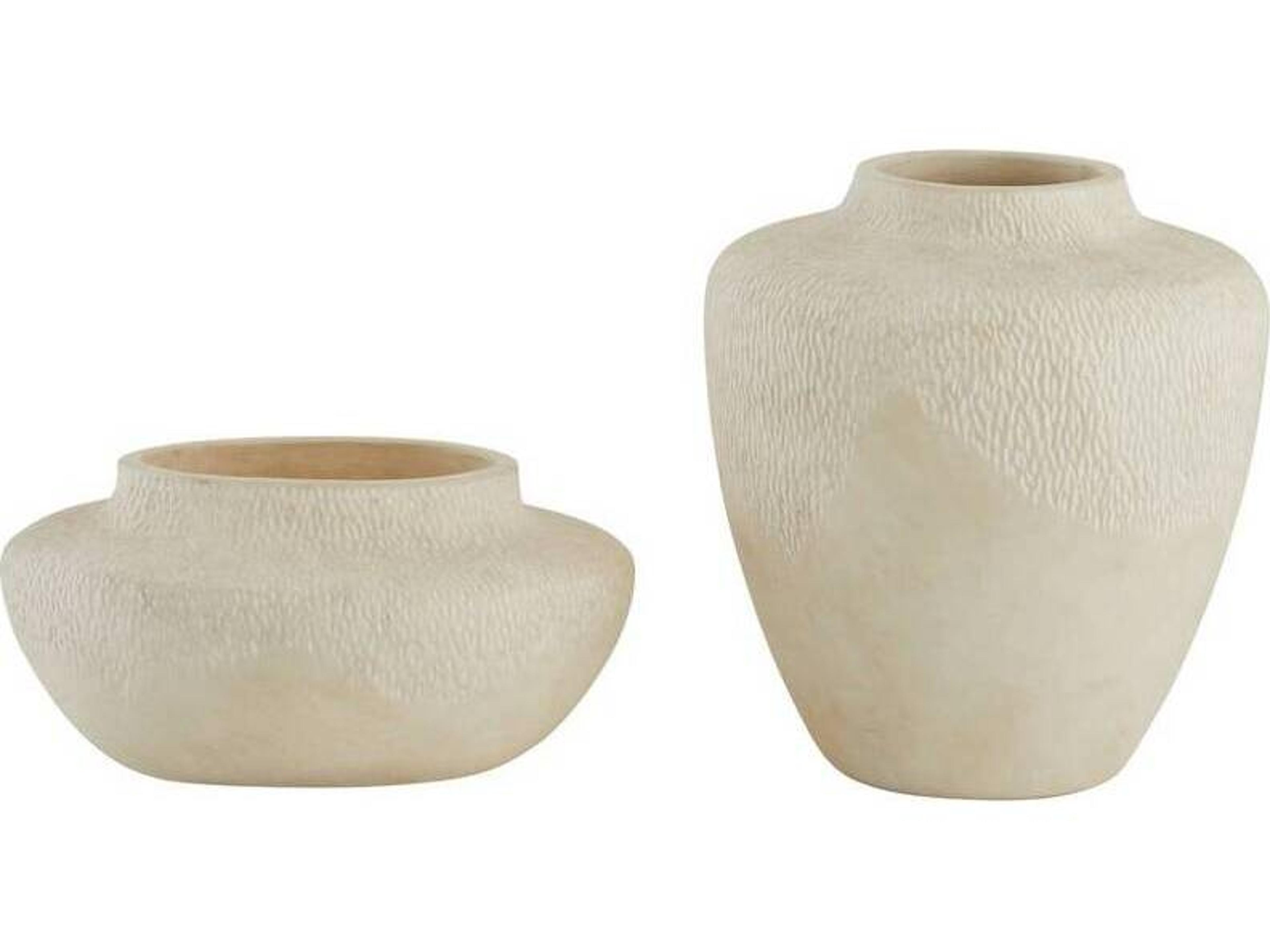 Freeman Vases Set of 2 Terracotta Decorative Vases