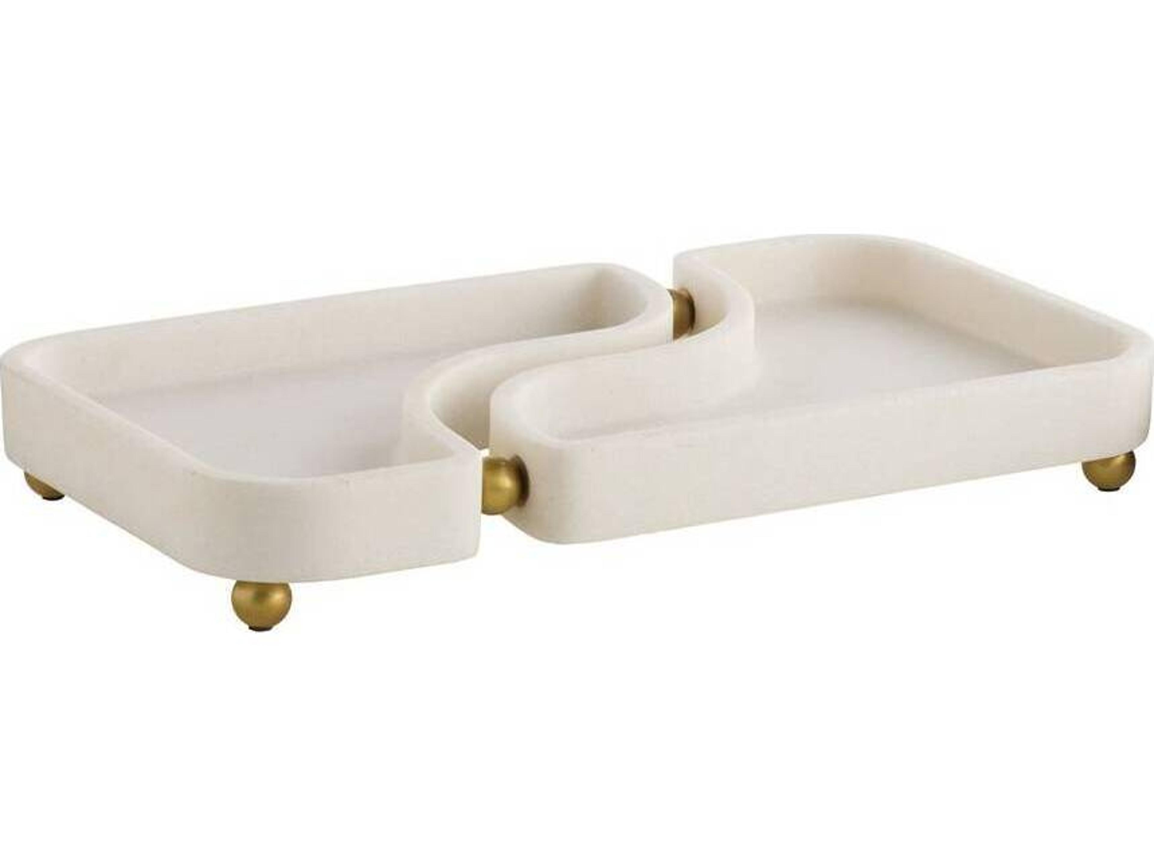 Arteriors Home Ivory Serving Tray