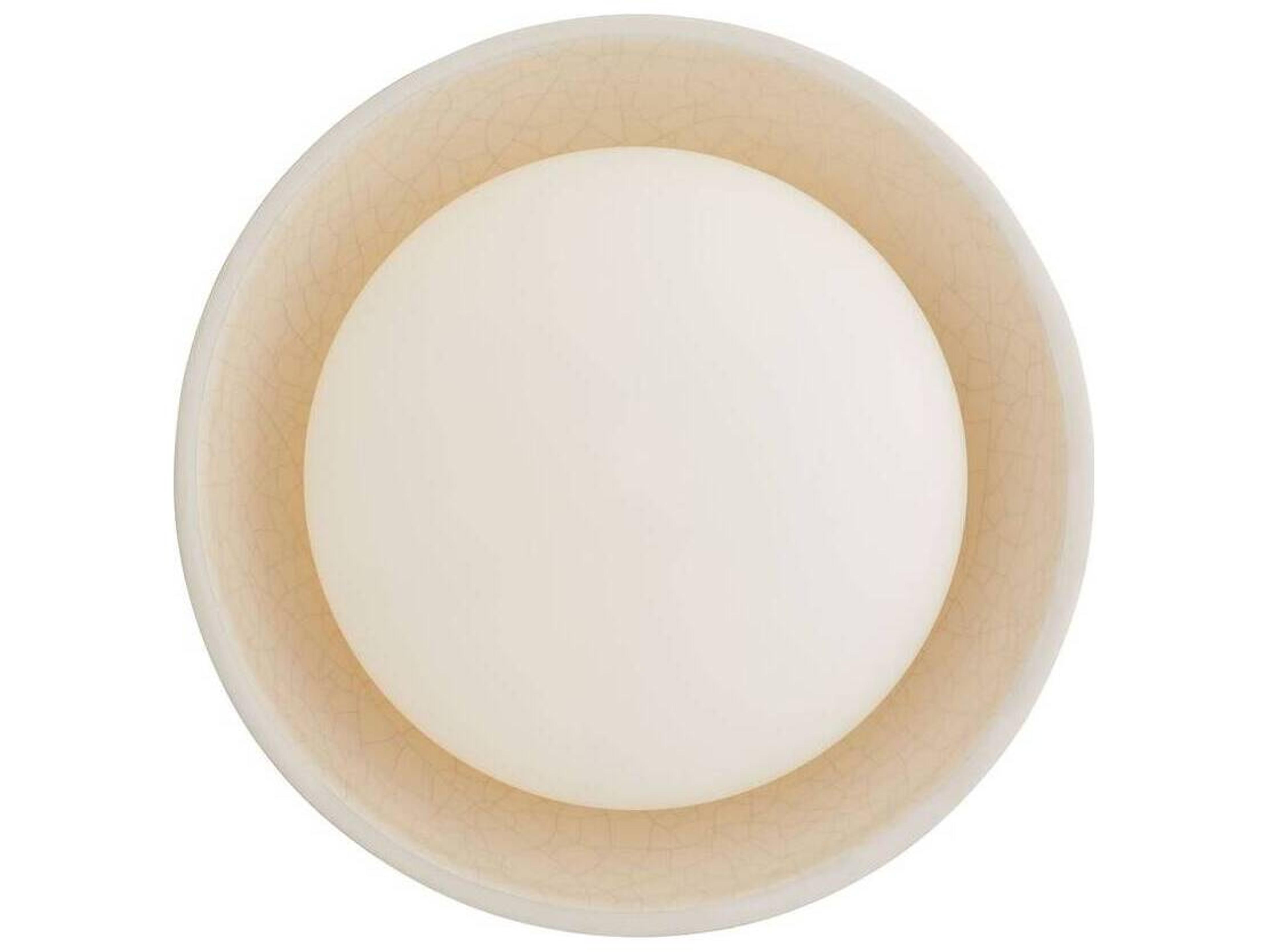 Arteriors Home Glaze 1-Light Blackened Steel Off White Wall Sconce