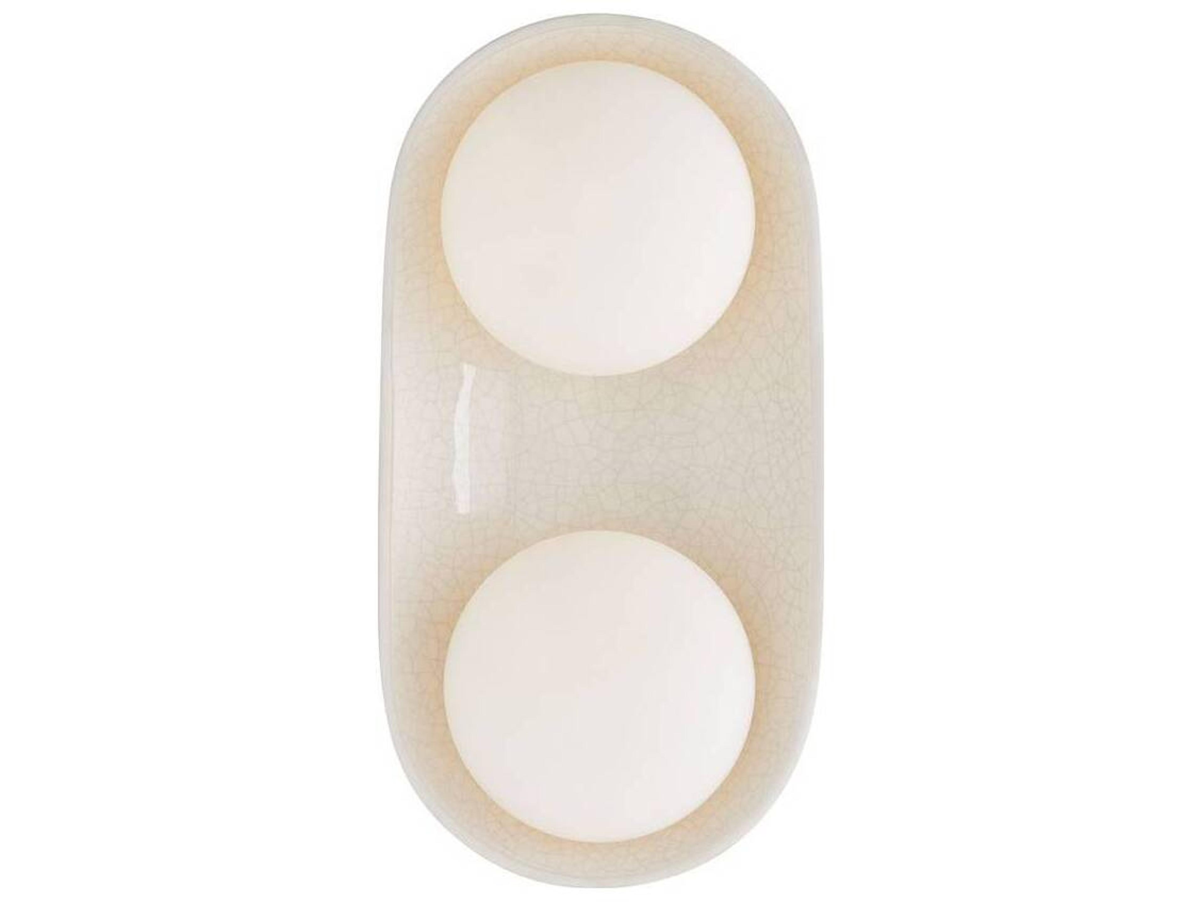 Arteriors Home Glaze 2-Light Blackened Steel Wall Sconce