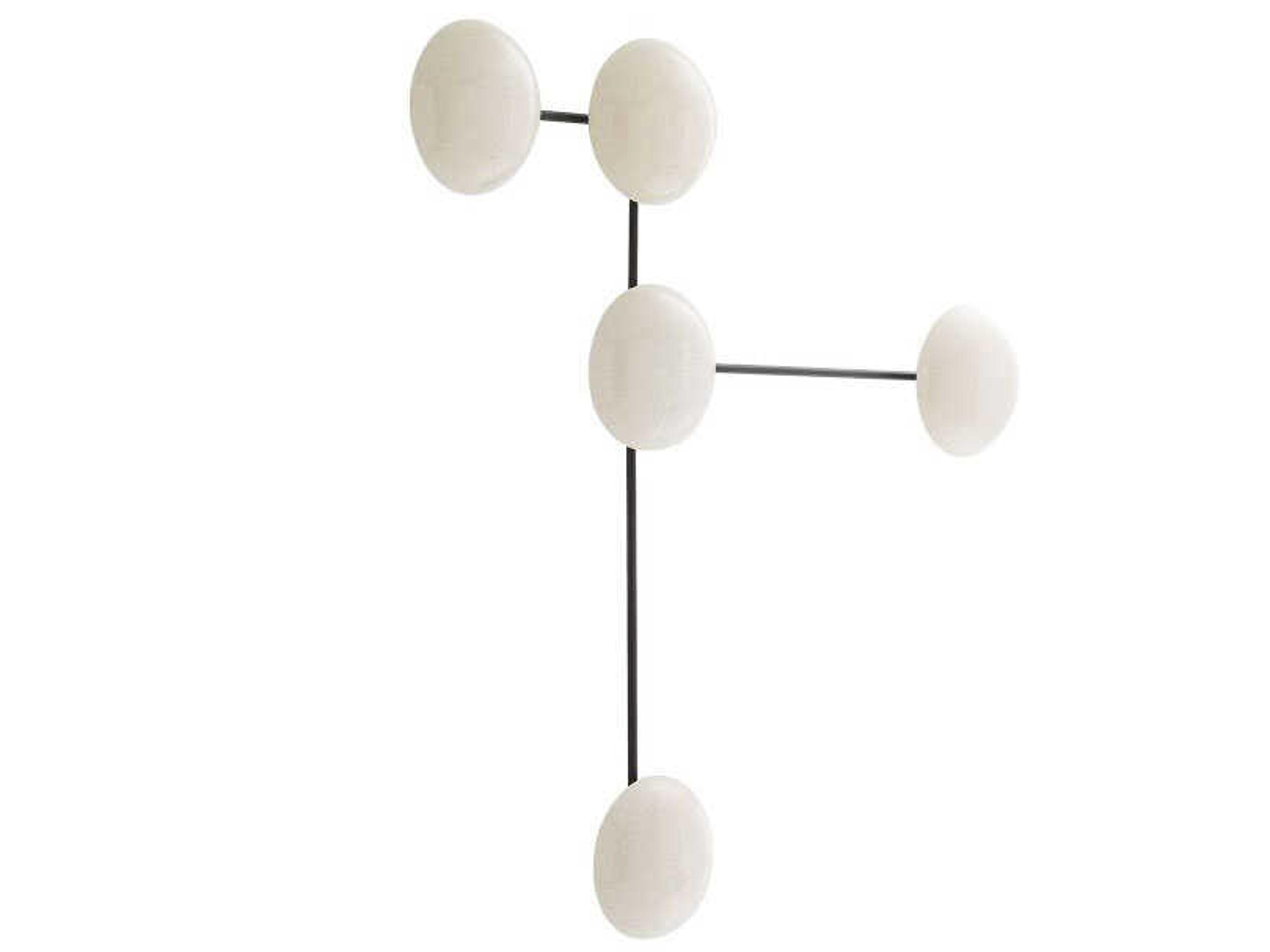 Arteriors Home Glaze 5-Light Blackened Steel Wall Sconce