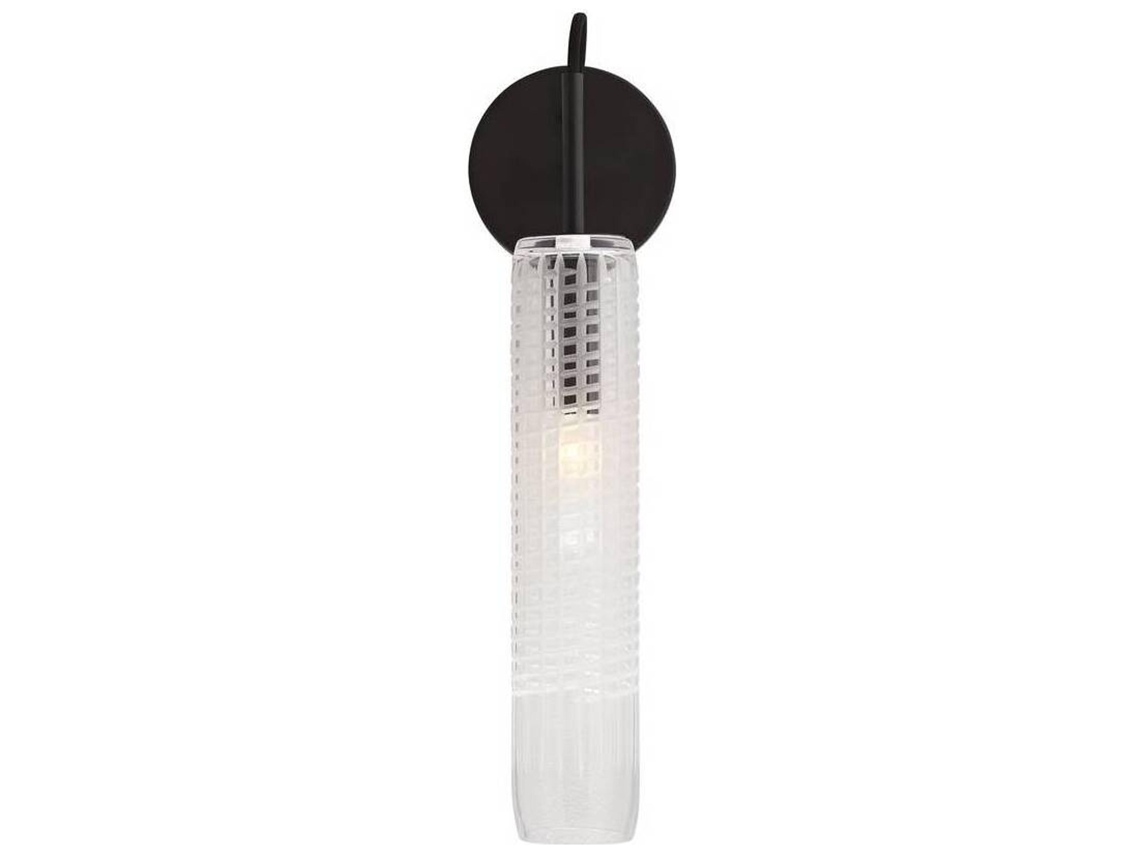 Arteriors Home Cut 1-Light Blackened Steel Wall Sconce