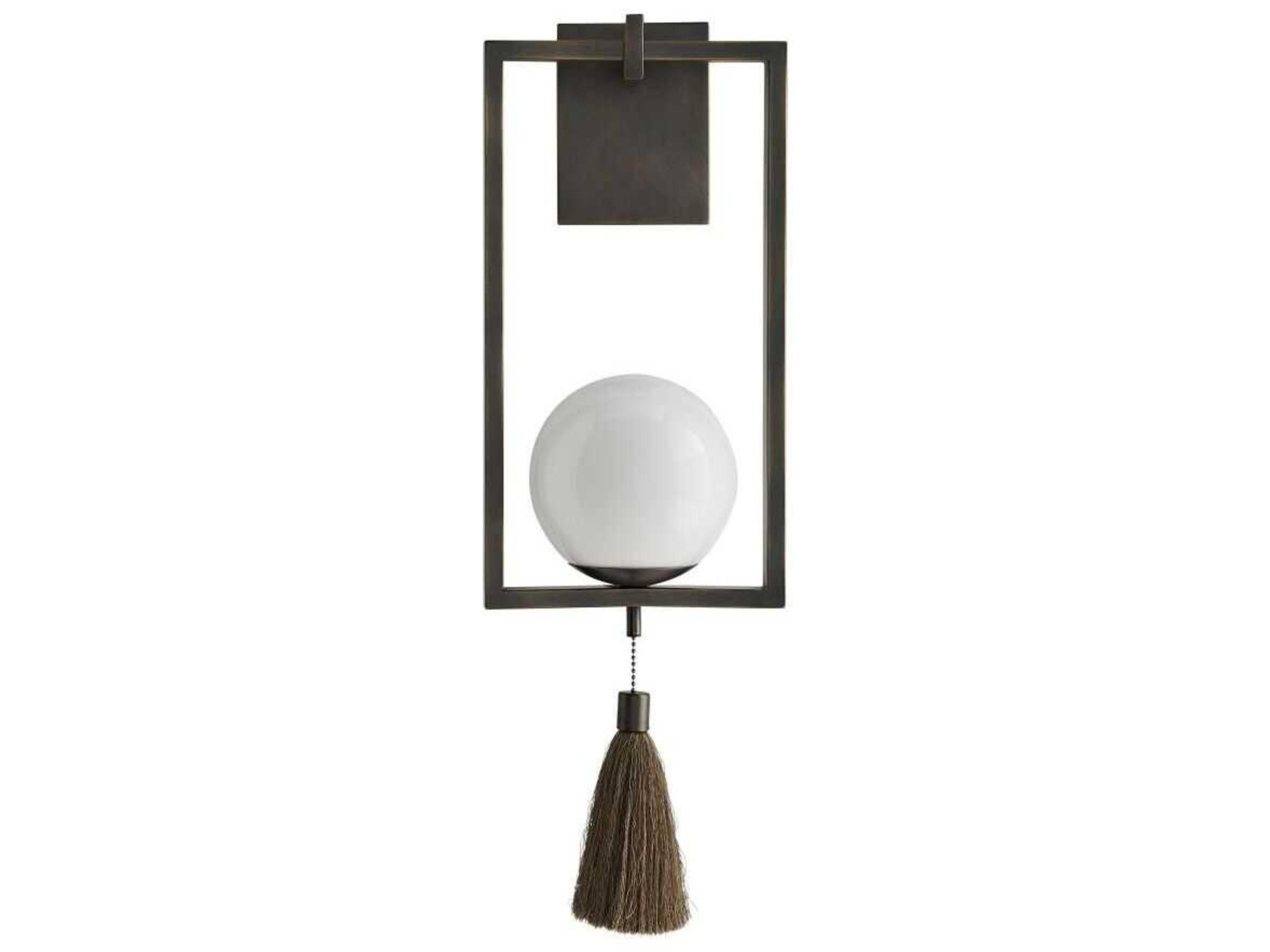 Arteriors Home Trapeze 1-Light Aged Bronze Wall Sconce