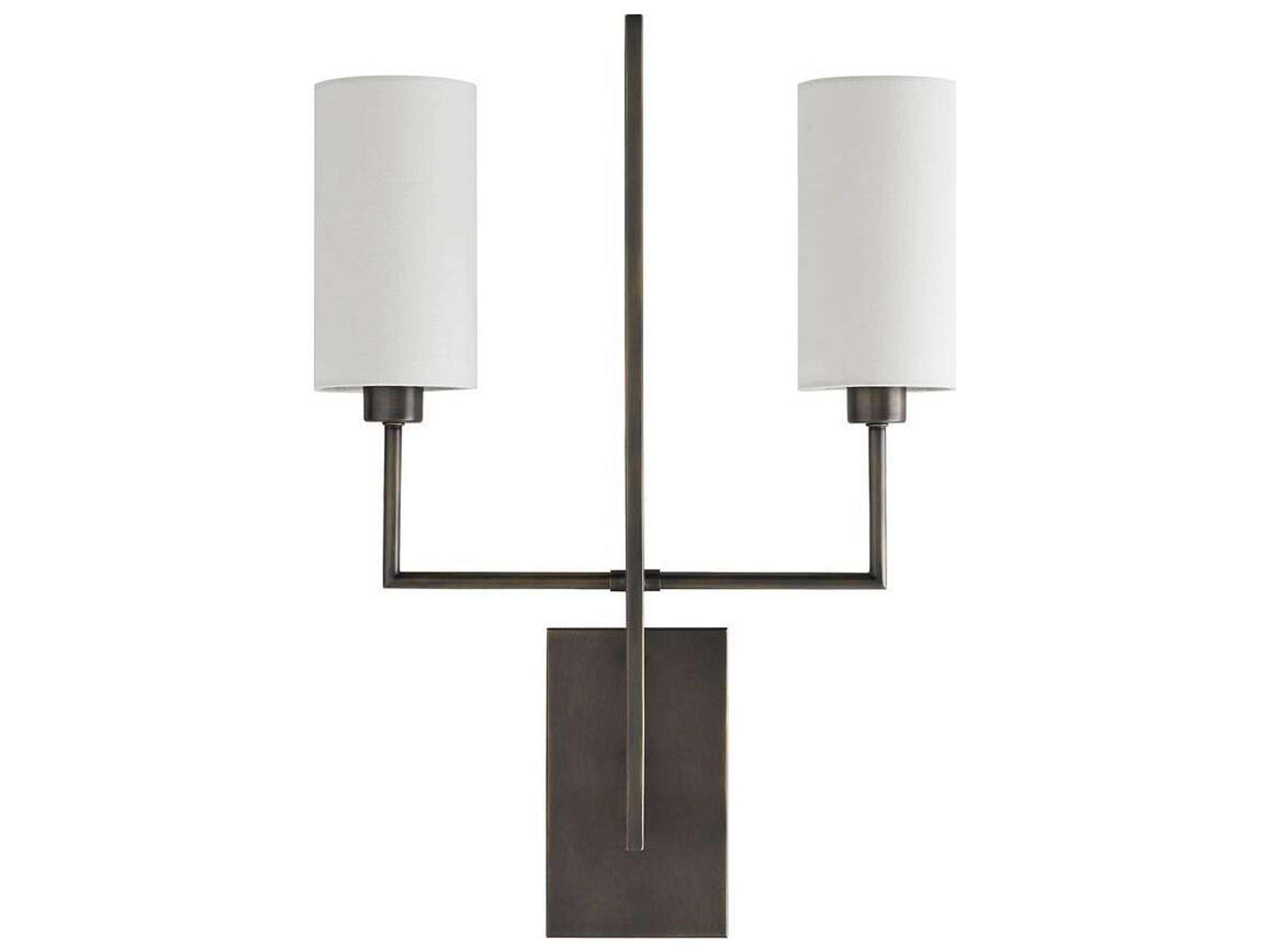 Arteriors Home Blade 2-Light Aged Bronze Wall Sconce