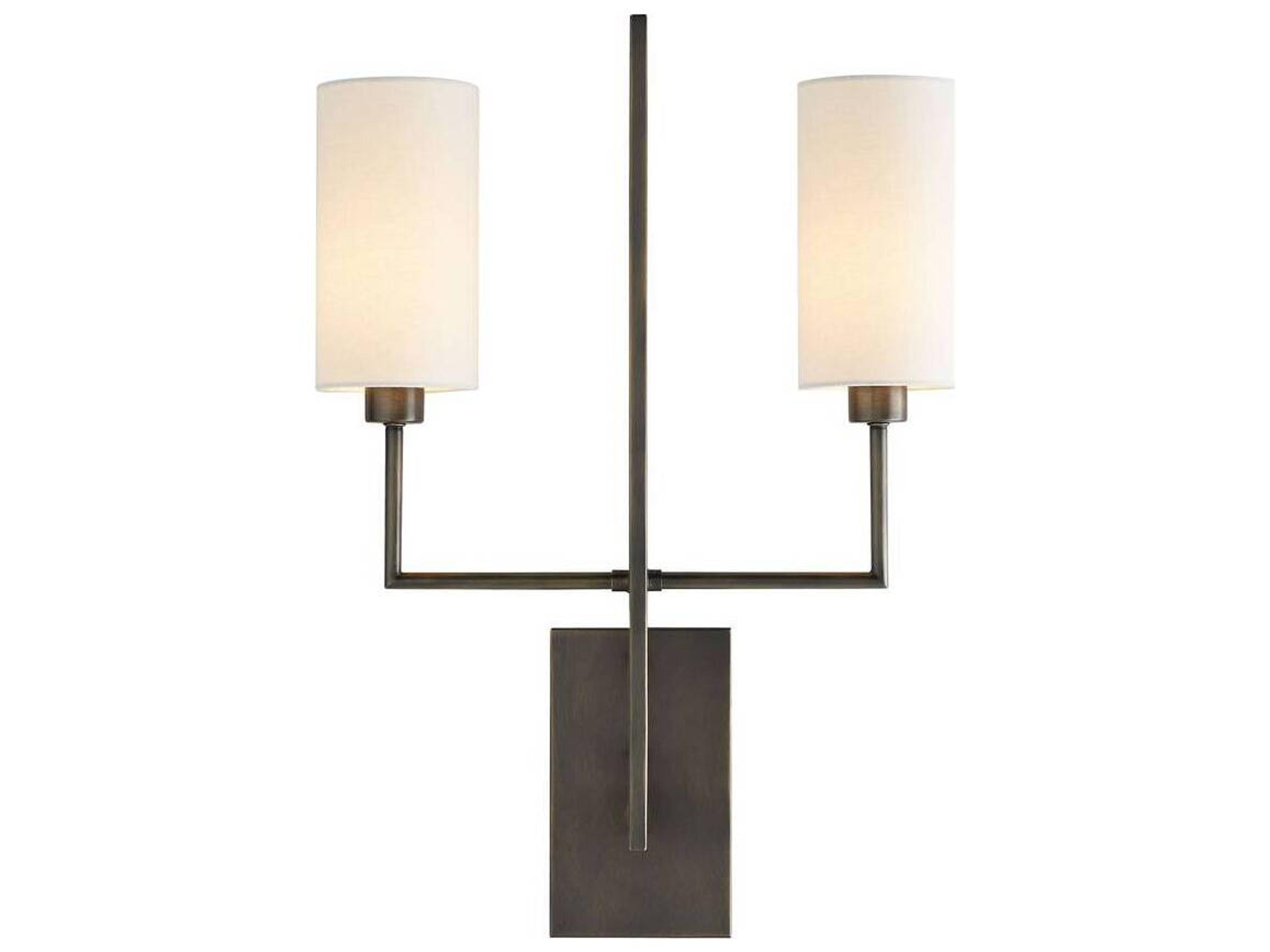 Arteriors Home Blade 2-Light Aged Bronze Wall Sconce