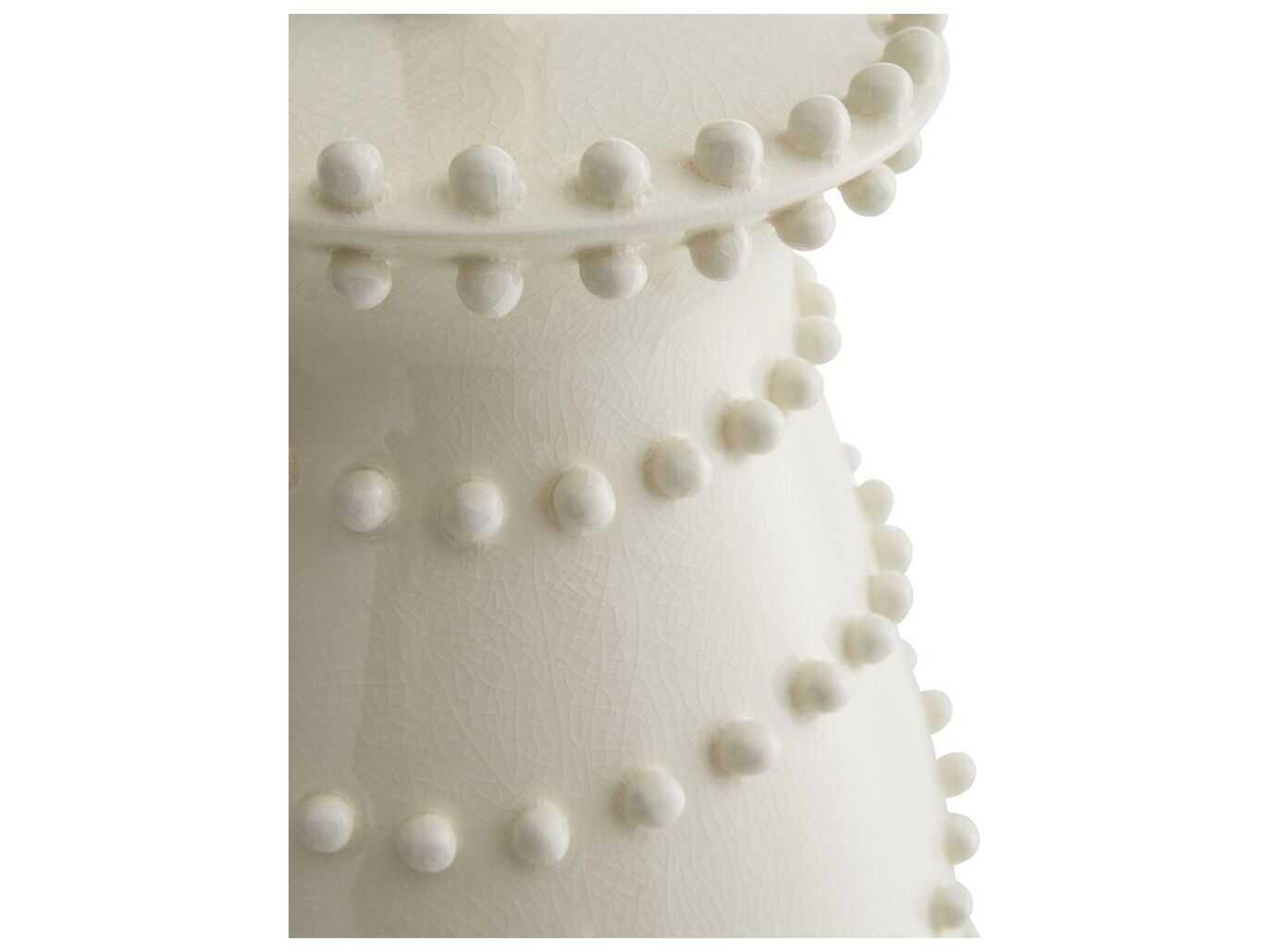 Arteriors Home Spitzy Ivory Off White Buffet Lamp