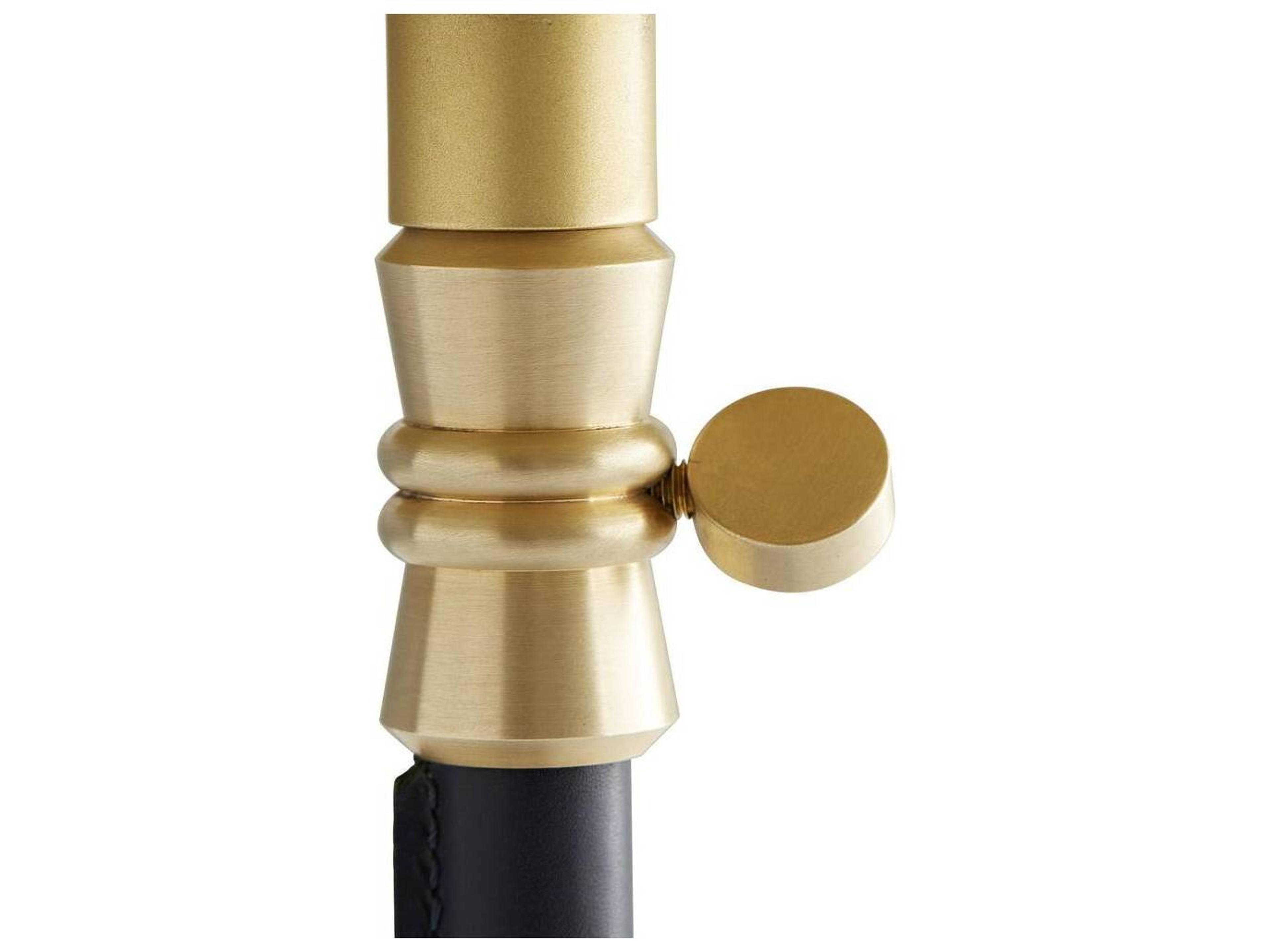 Arteriors Home Celerie Celerie Kemble Round Metal Antique Brass End Table