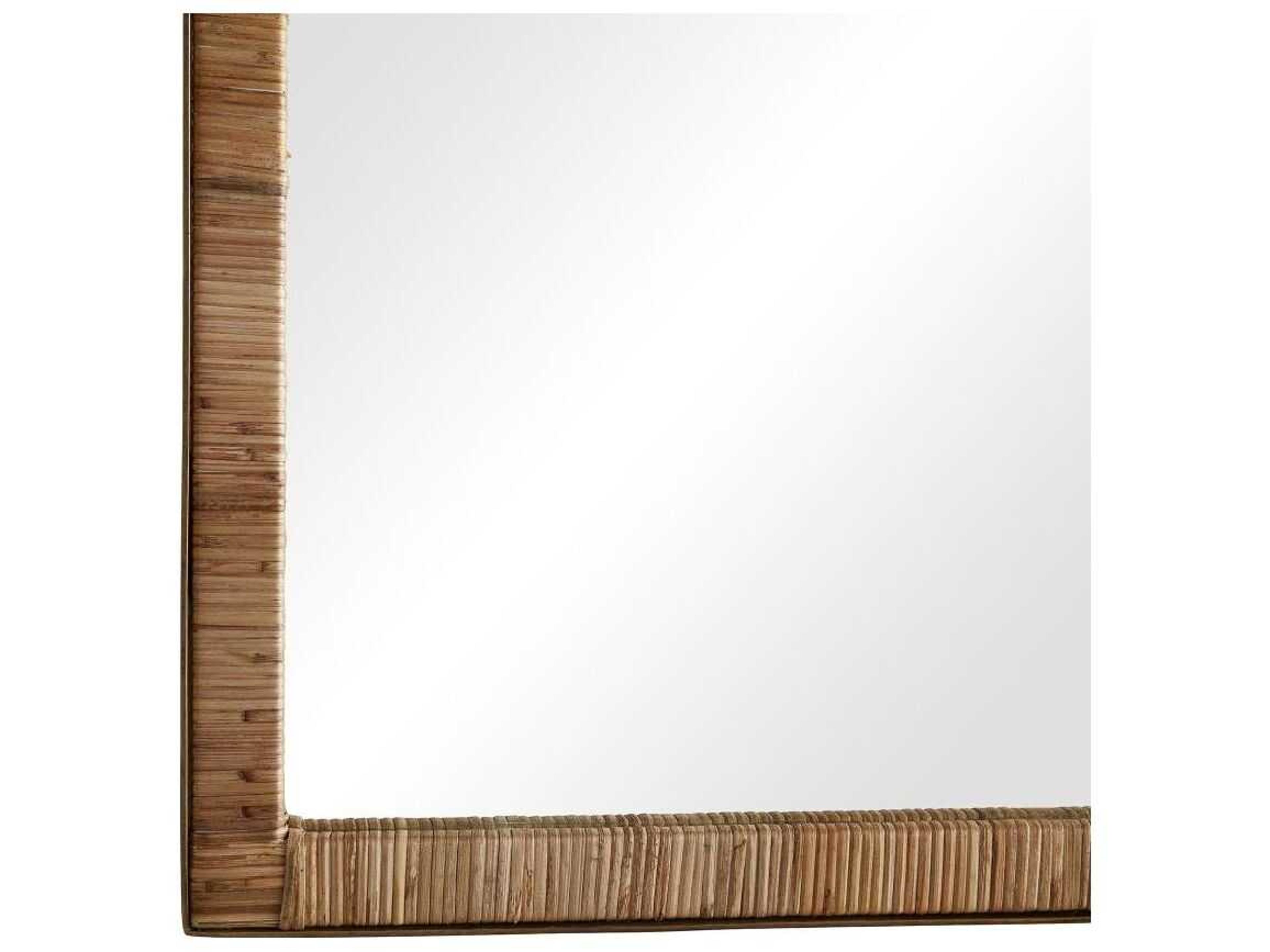 Arteriors Home Caribe Natural Rectangular Wall Mirror
