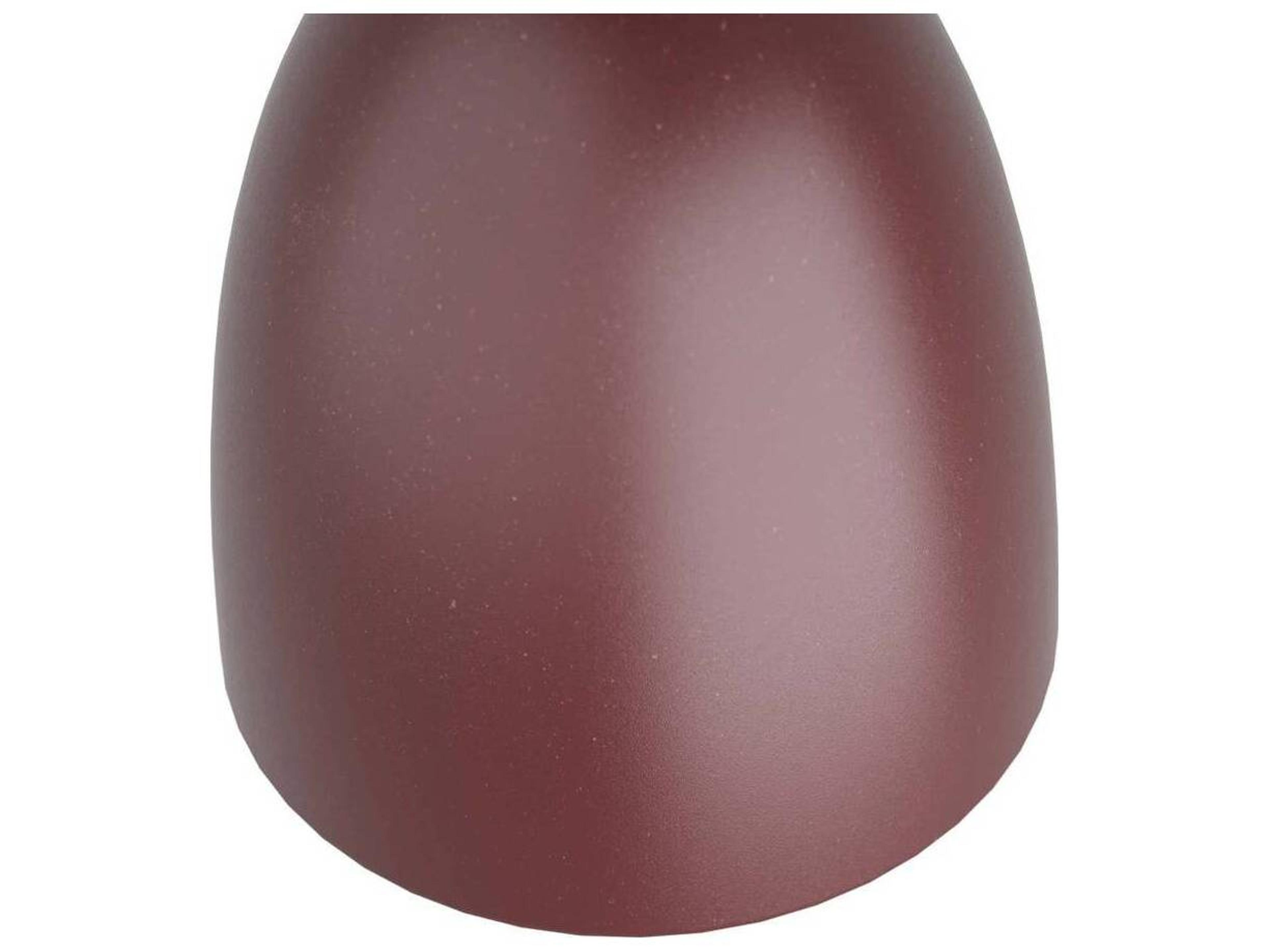 Arteriors Home 1-Light Oxblood Brown Dome Mini Pendant