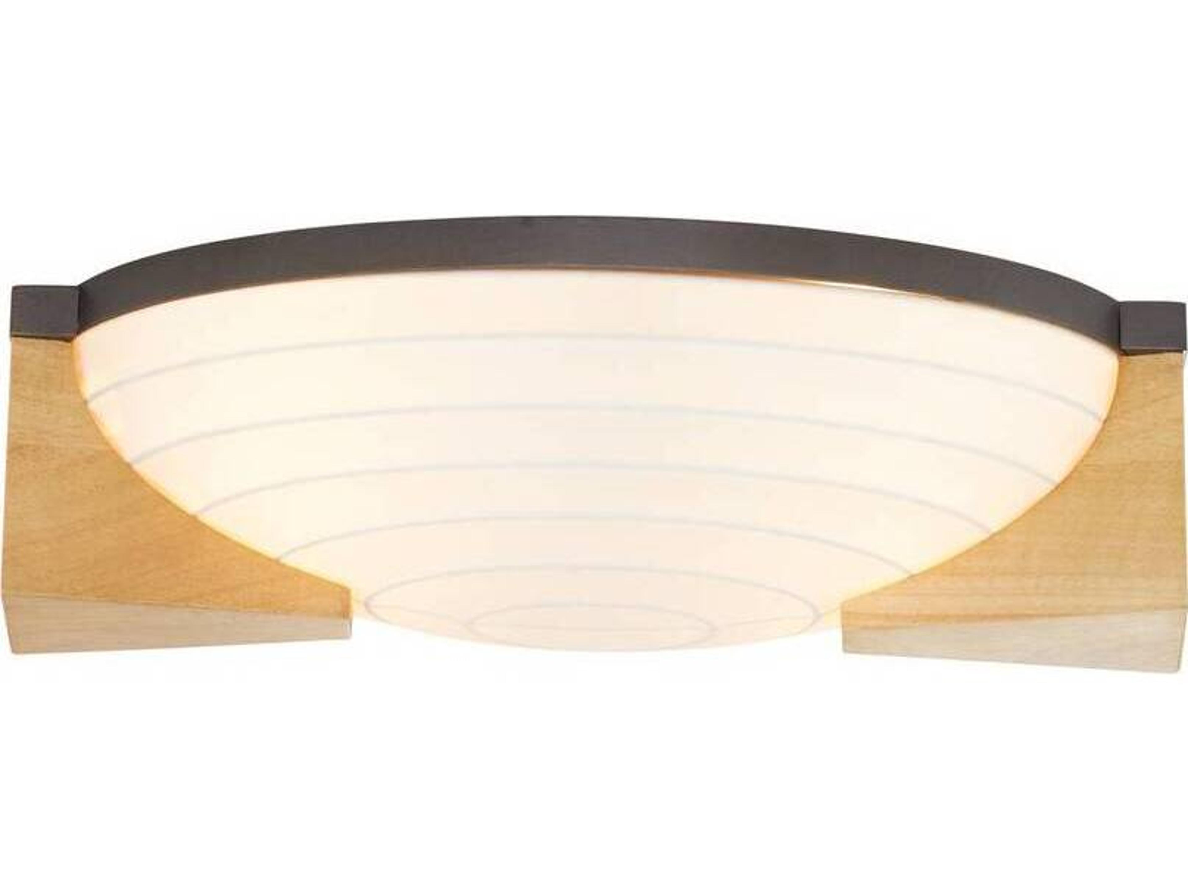 Arteriors Home Hammonds 2-Light Ivory Oyster White Bowl Flush Mount