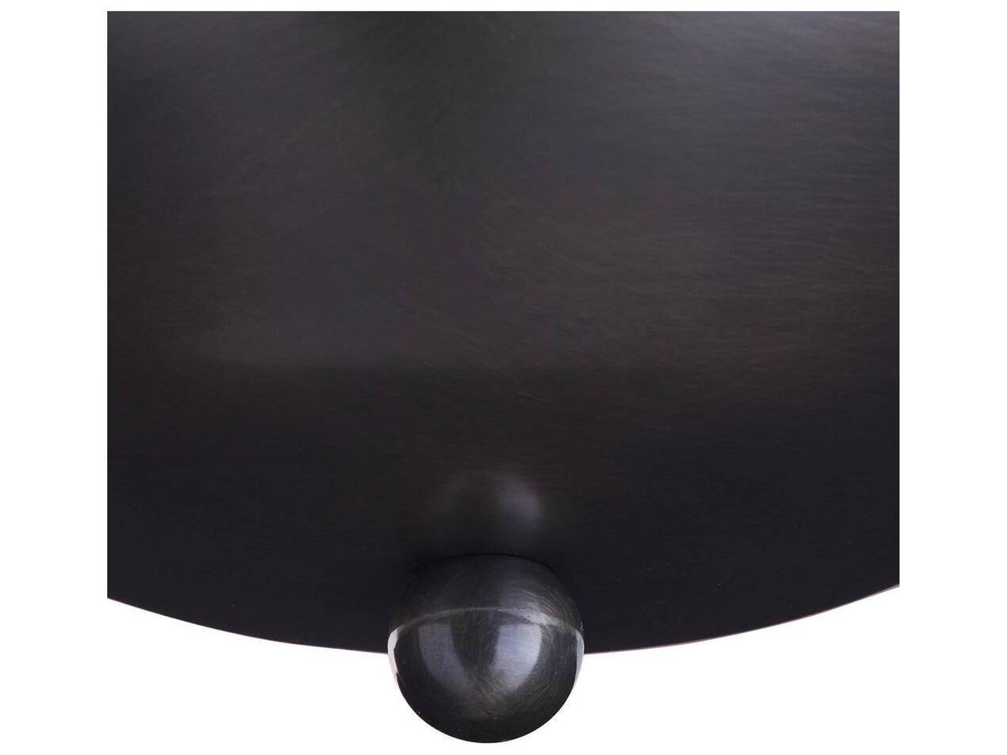 Arteriors Home English Bronze Bowl Round Flush Mount