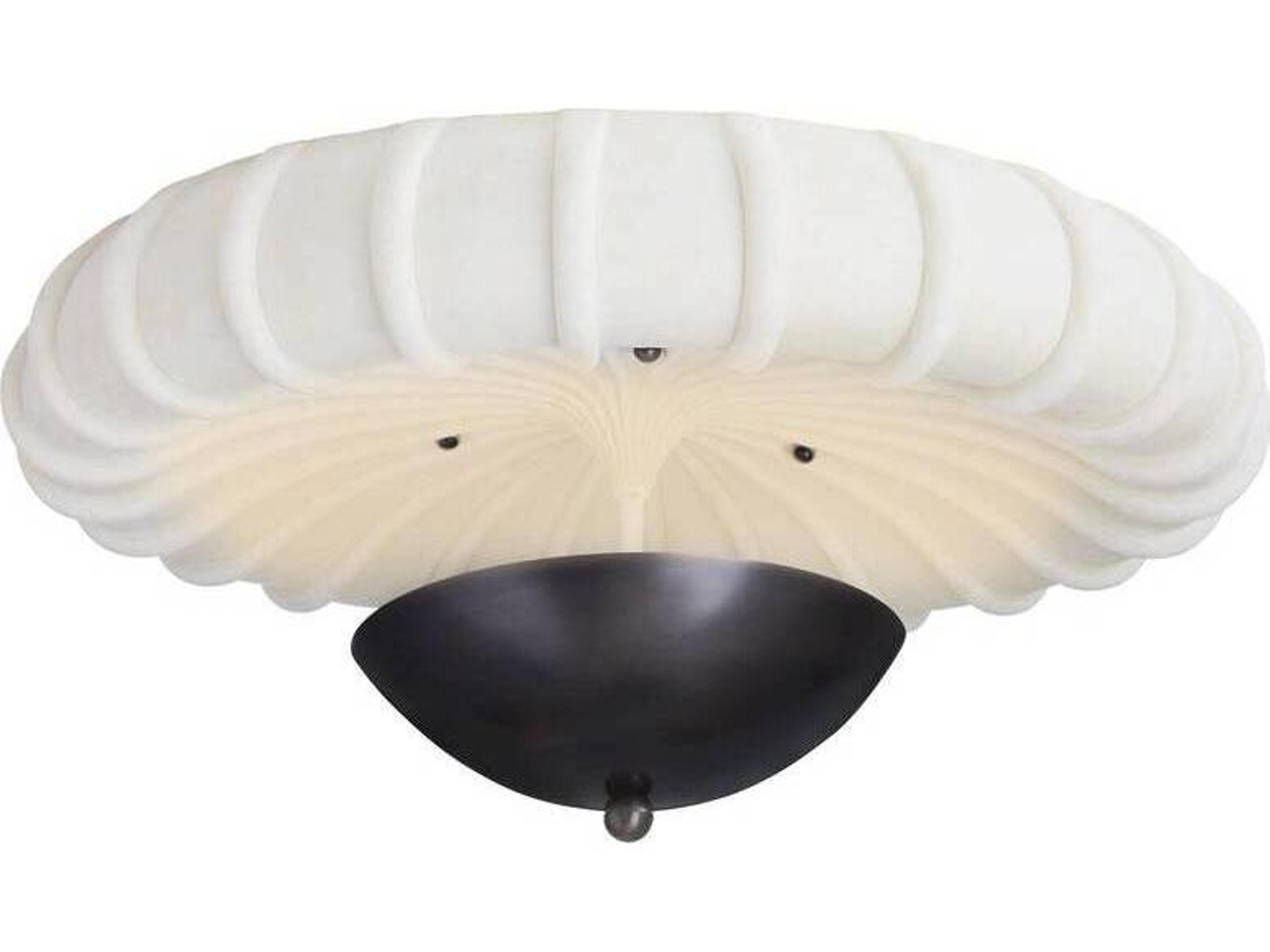 Arteriors Home English Bronze Bowl Round Flush Mount