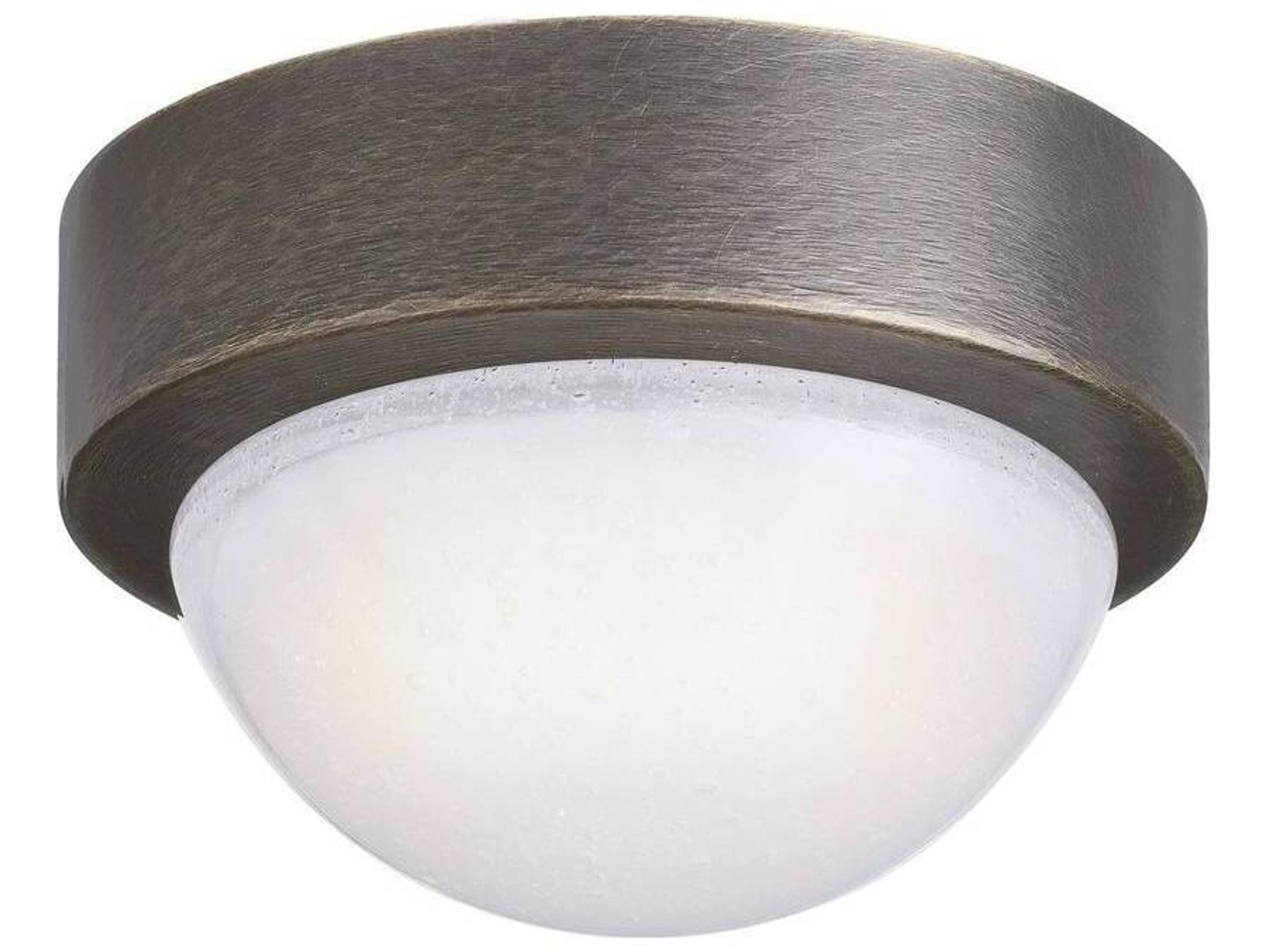 Arteriors Home Chattered English Bronze Dome Flush Mount