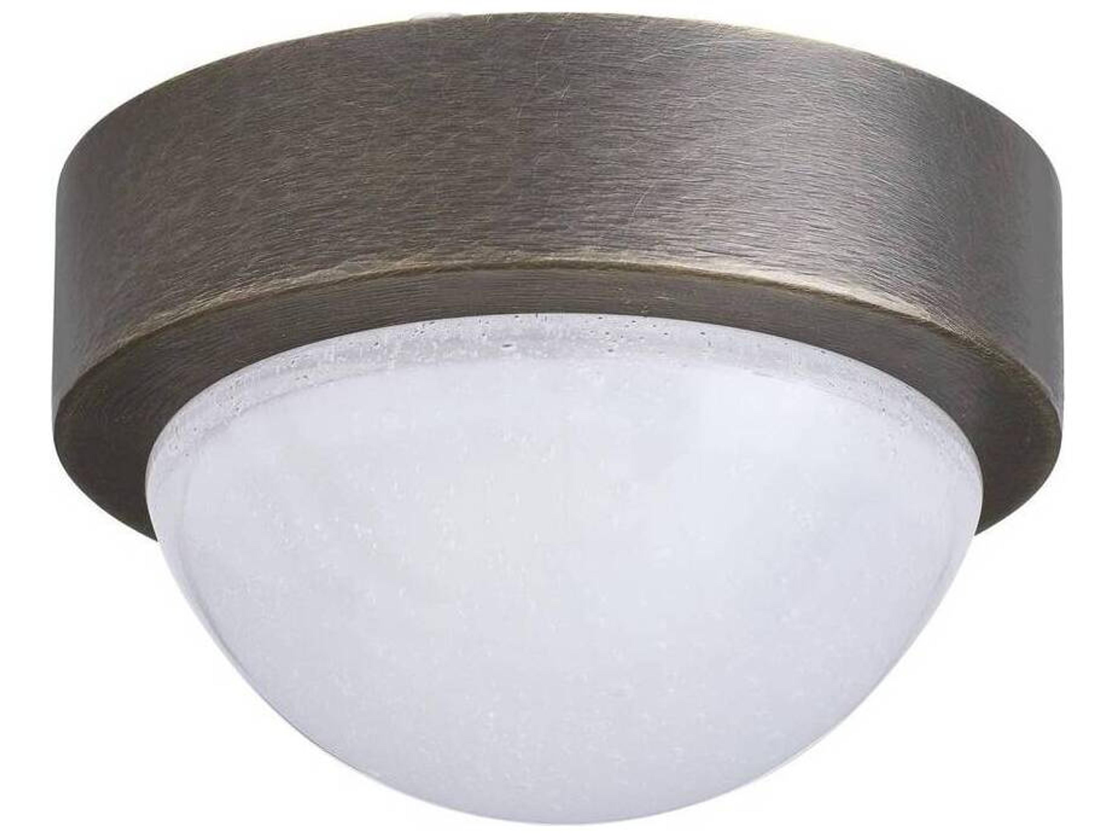 Arteriors Home Chattered English Bronze Dome Flush Mount