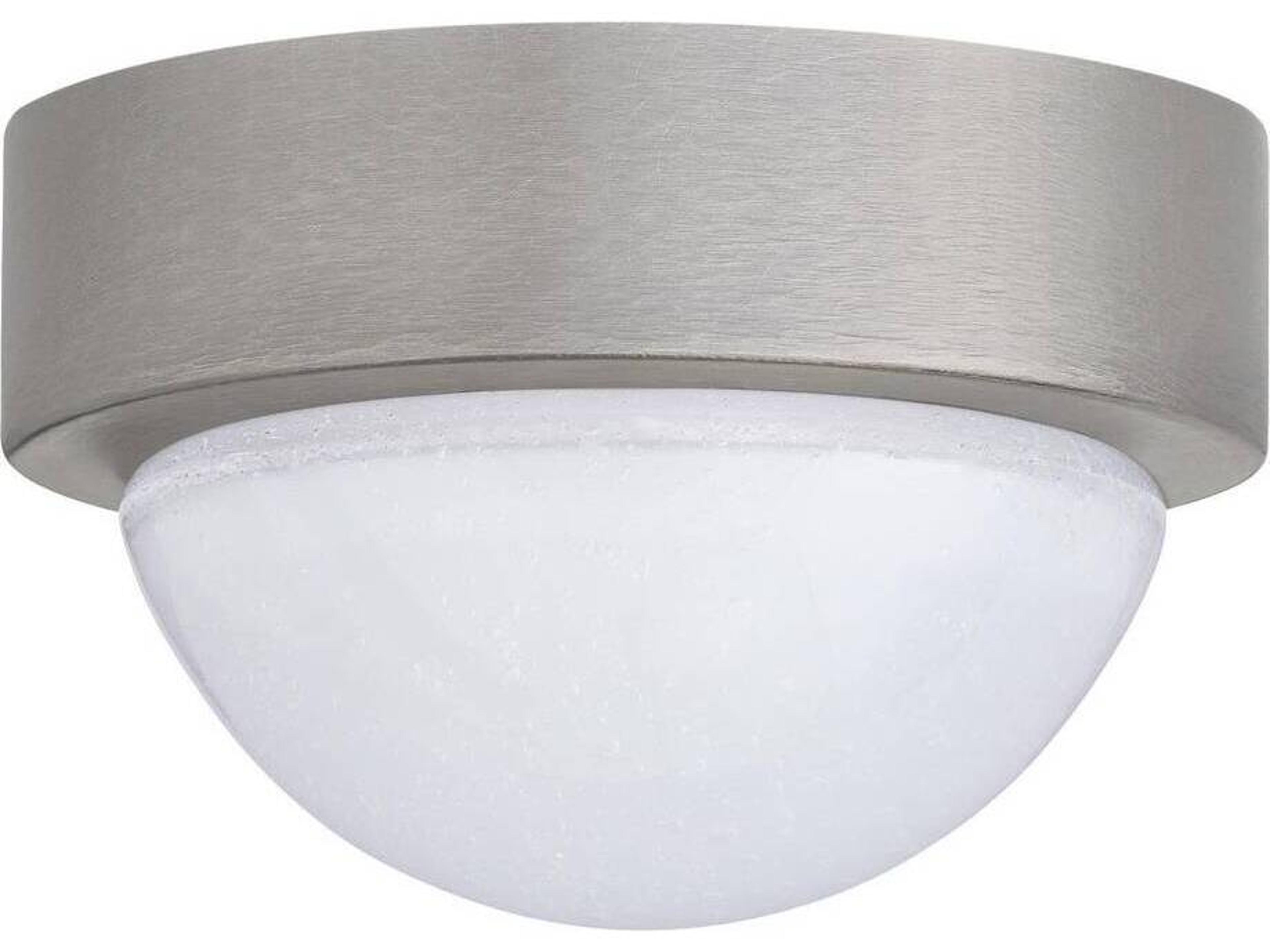 Arteriors Home Chattered Vintage Silver Dome Round Flush Mount