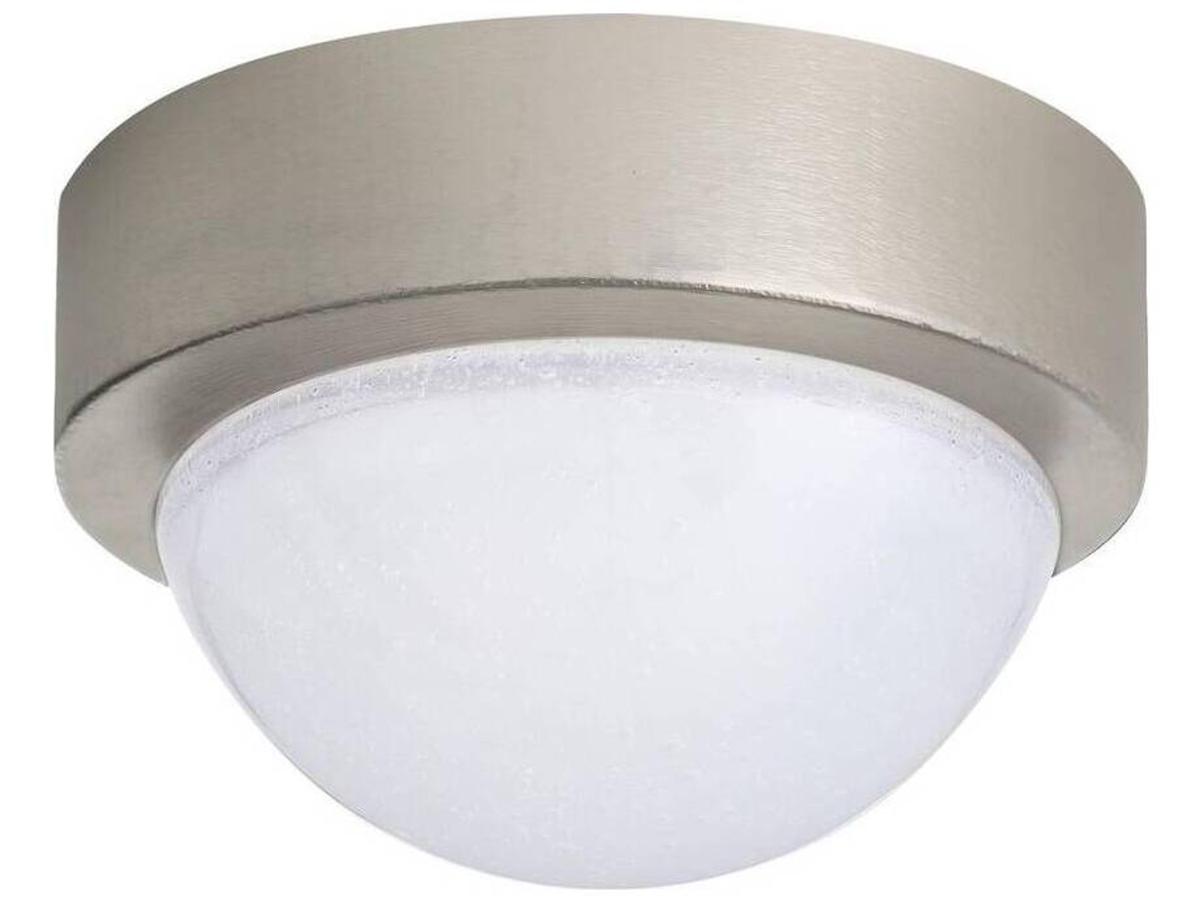 Arteriors Home Chattered Vintage Silver Dome Round Flush Mount