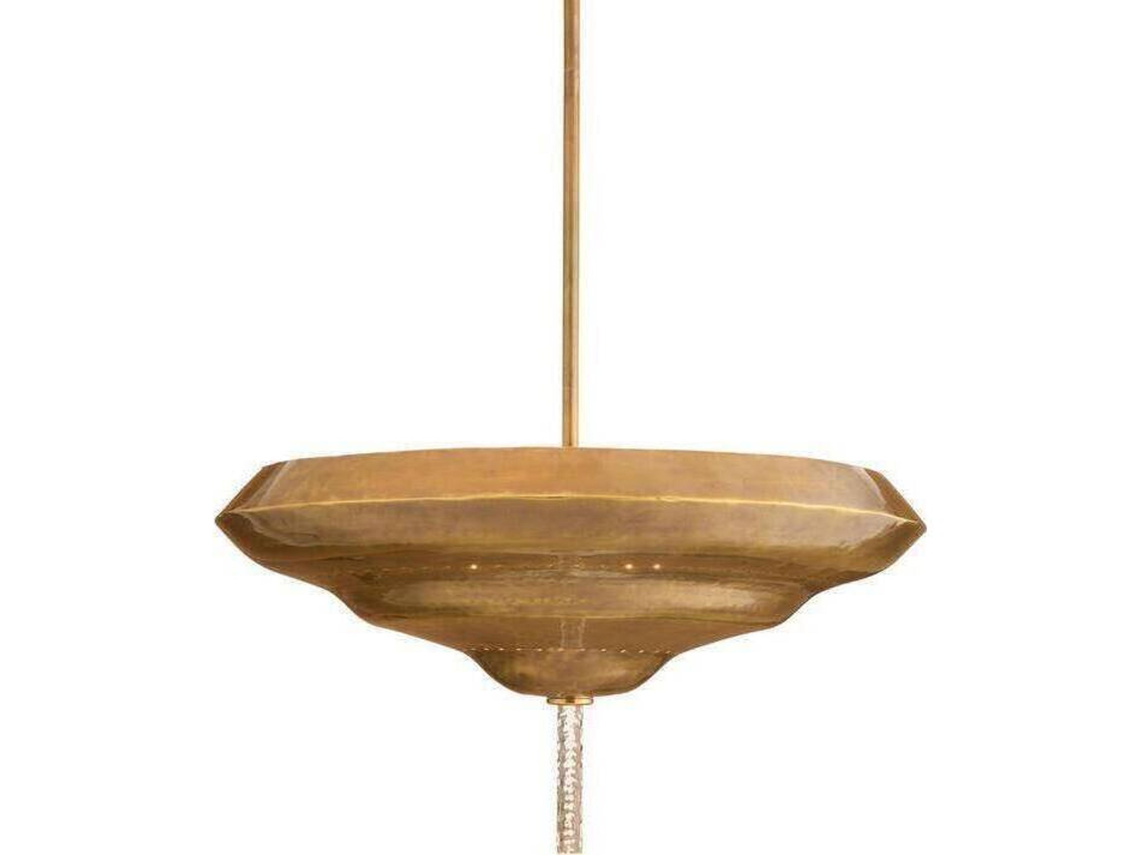 Arteriors Home Istanbul Arteriors Home 2-Light Brass Tiered Pendant