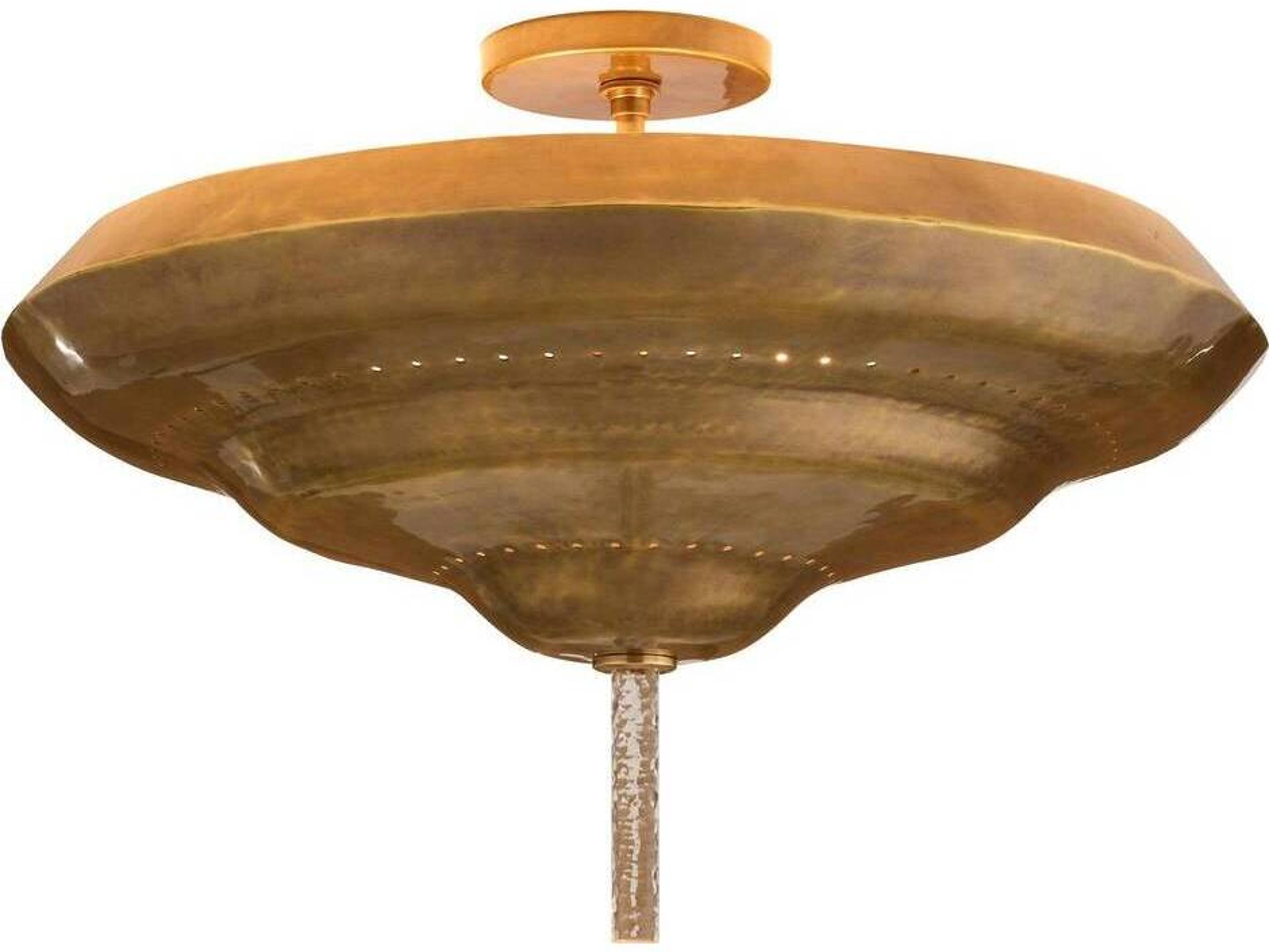 Arteriors Home Istanbul Arteriors Home 2-Light Brass Tiered Pendant