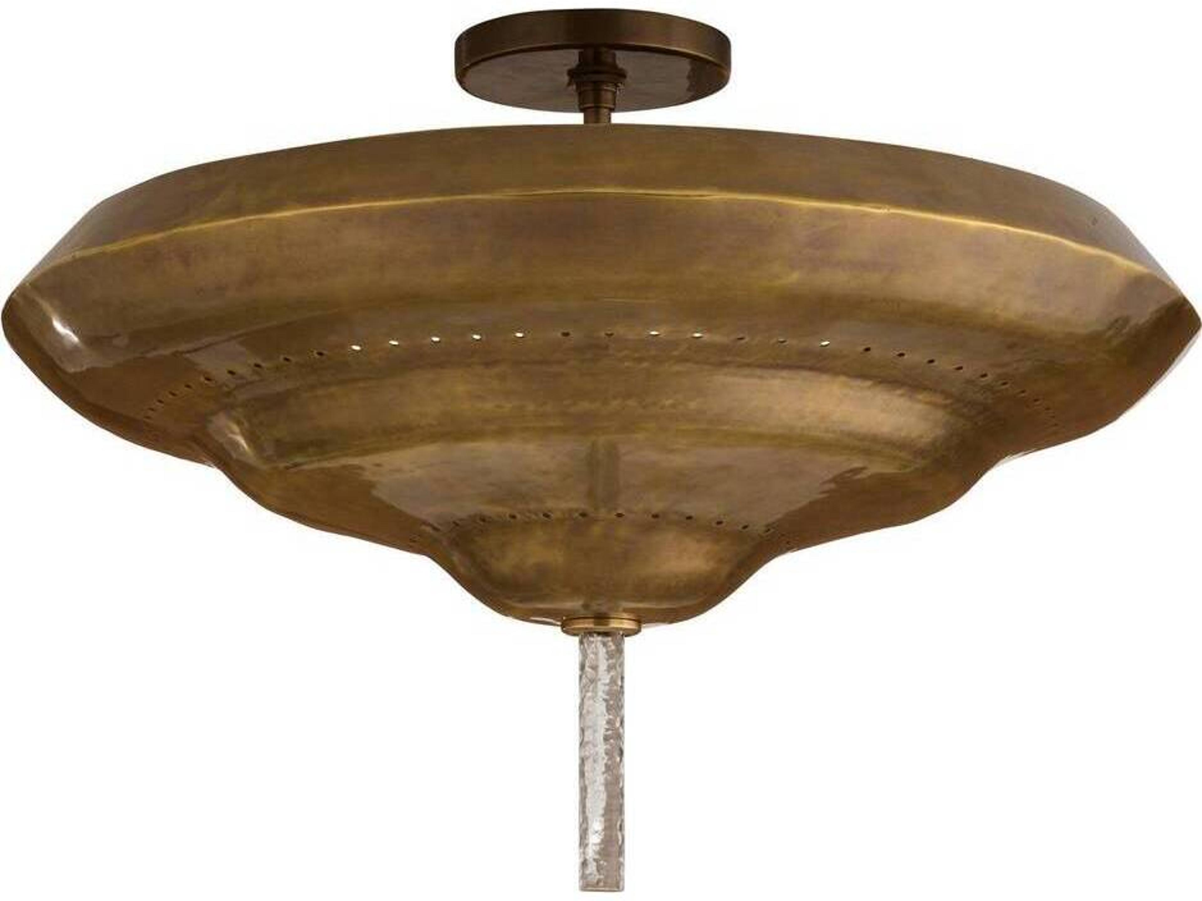 Arteriors Home Istanbul Arteriors Home 2-Light Brass Tiered Pendant