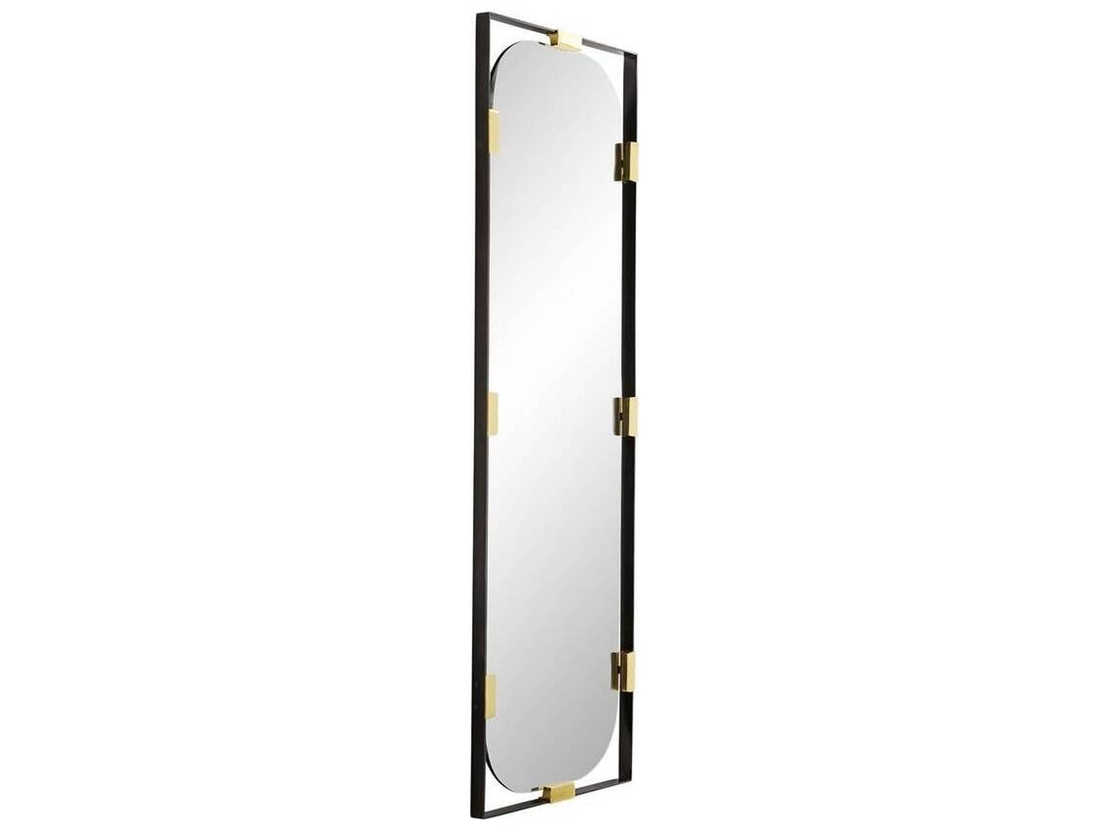 Arteriors Home Black Nickel Floor Mirror Rectangular