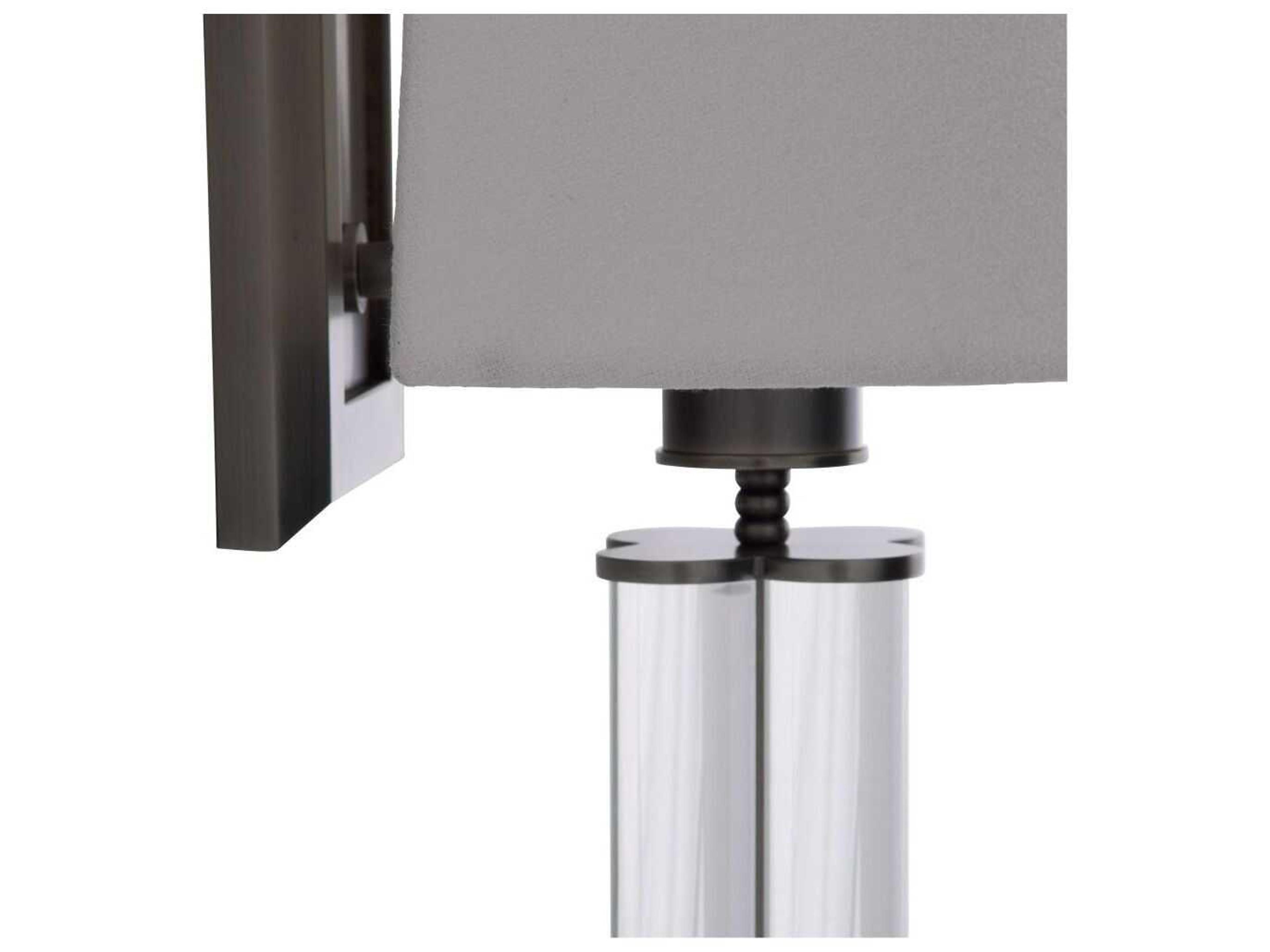 Arteriors Home Eckart 1-Light Pewter Wall Sconce