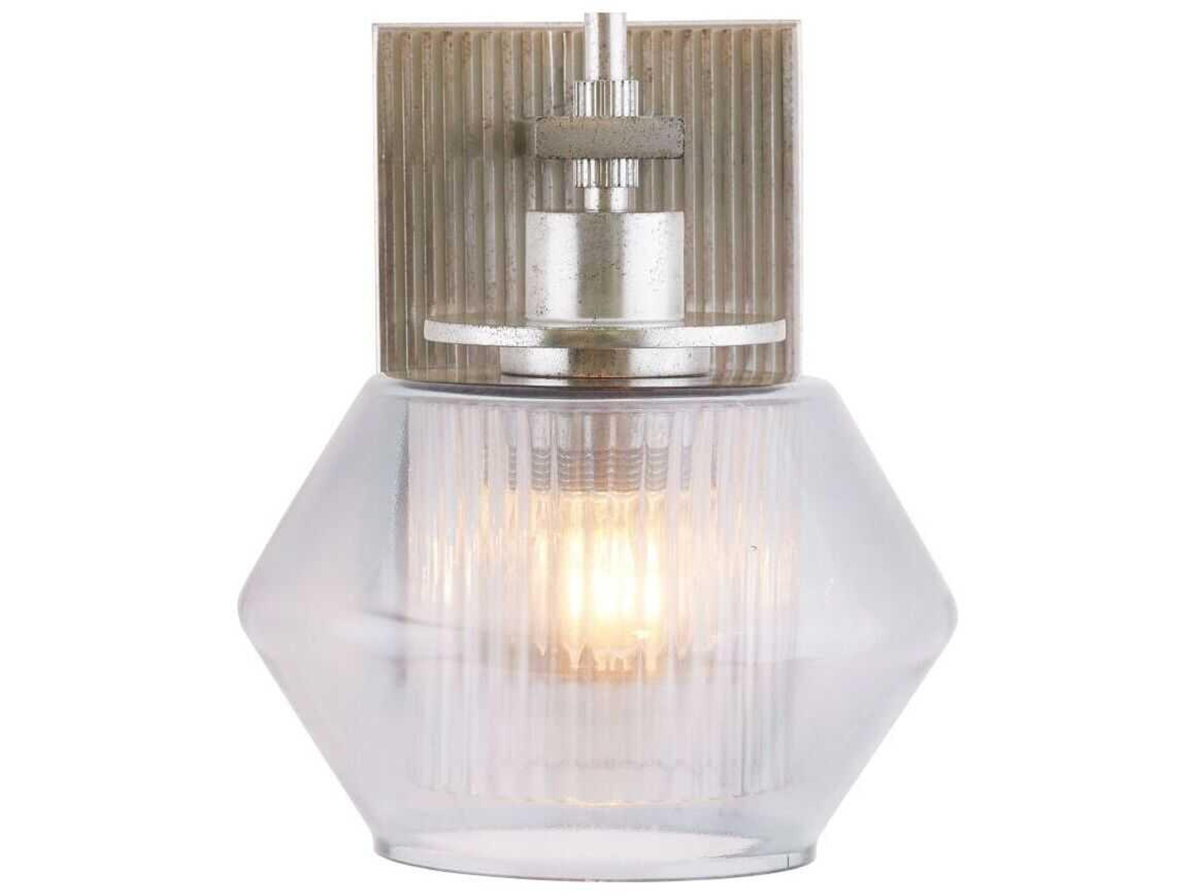 Arteriors Home Holm 1-Light Pewter Wall Sconce