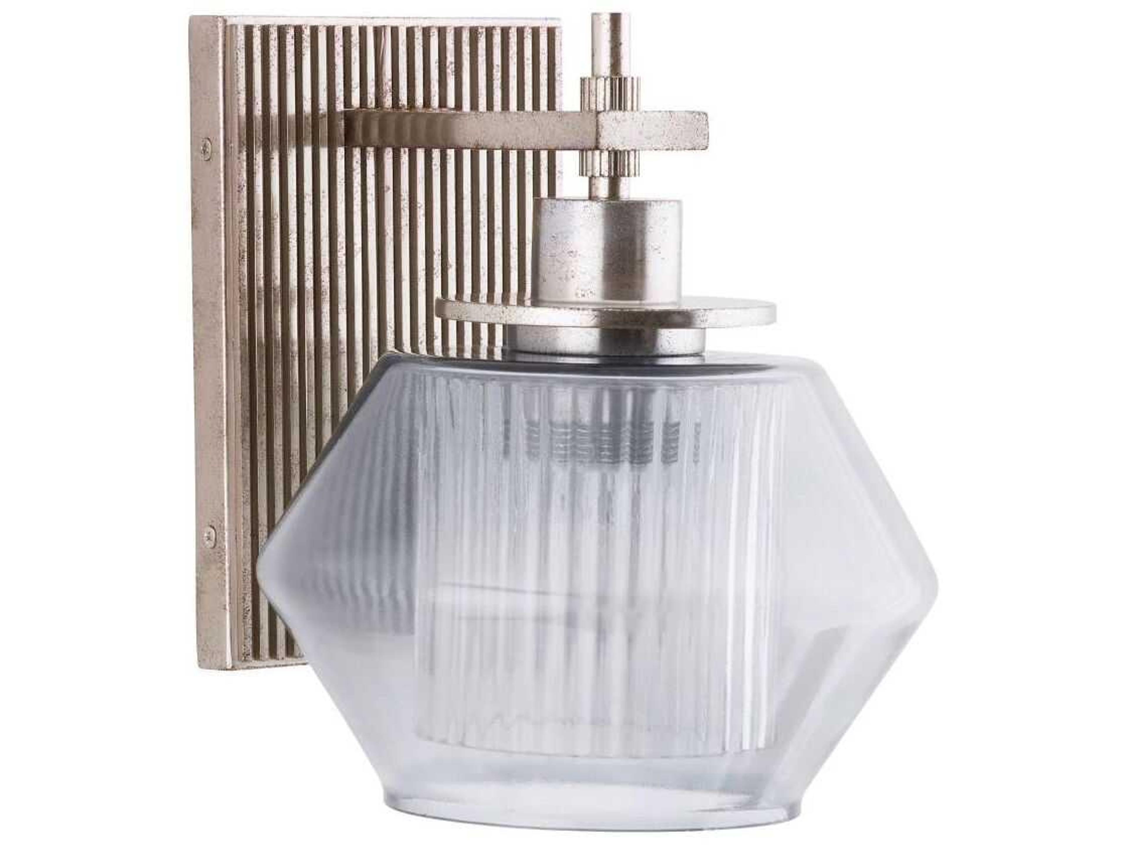 Arteriors Home Holm 1-Light Pewter Wall Sconce