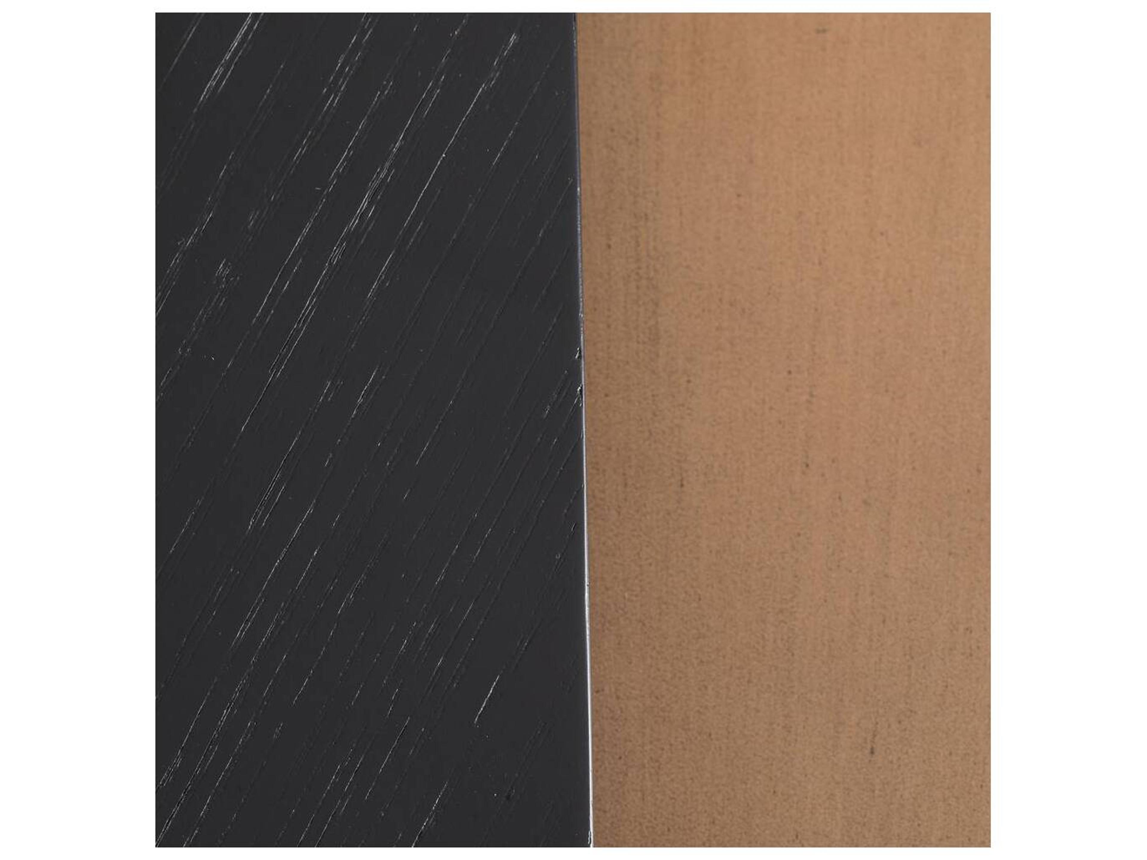 Arteriors Home Chaka Wood Ebony Gold Coffee Table