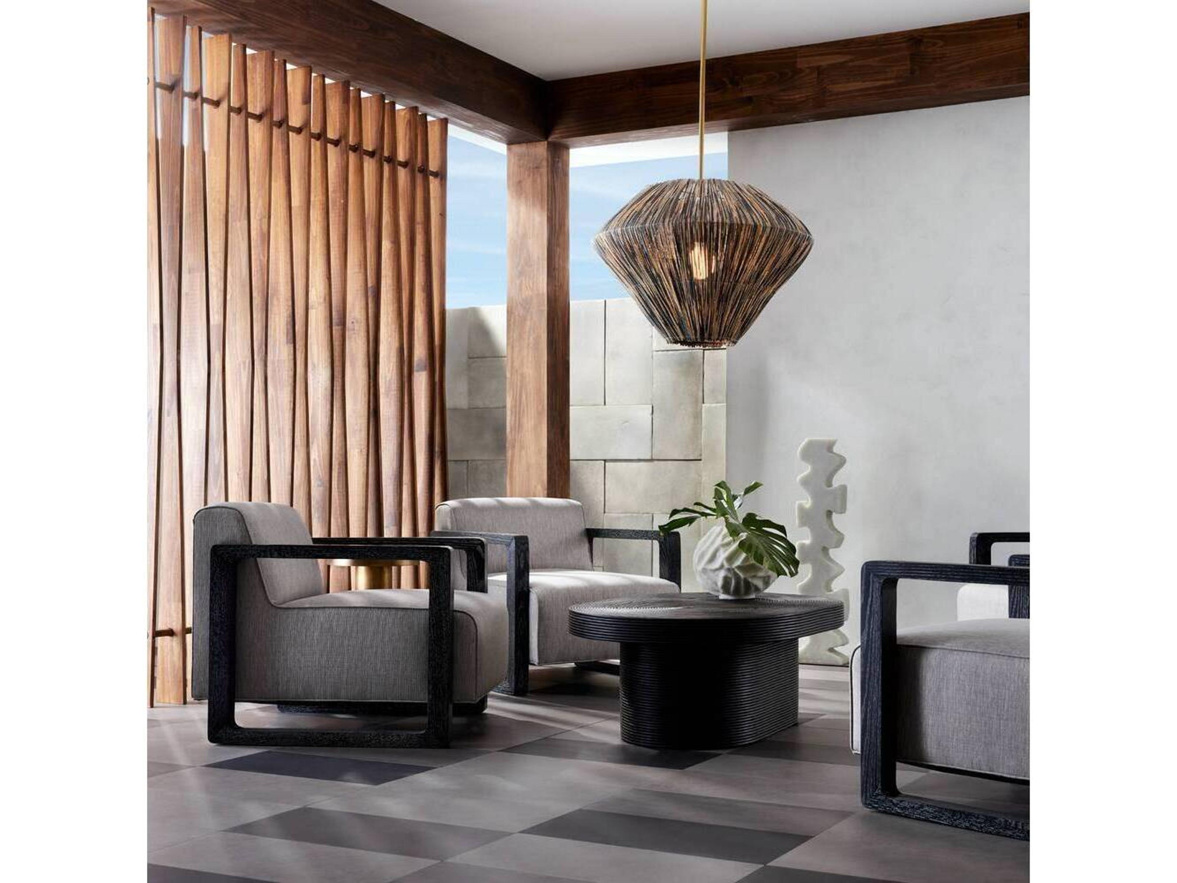 Arteriors Home Duran Gray Accent Chair