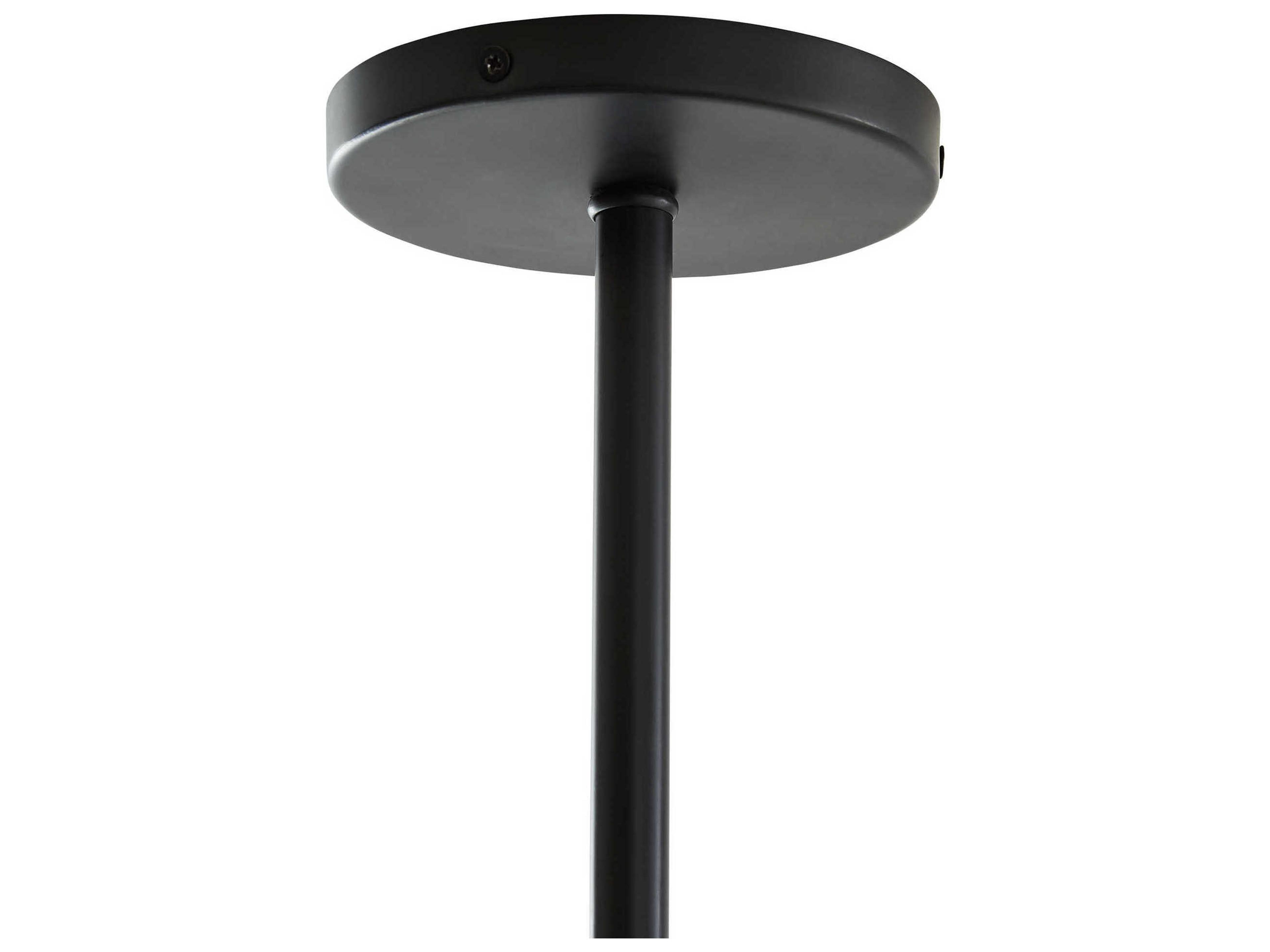 Arteriors Home Jay Jeffers 8-Light Blackened White Glass Linear Chandelier