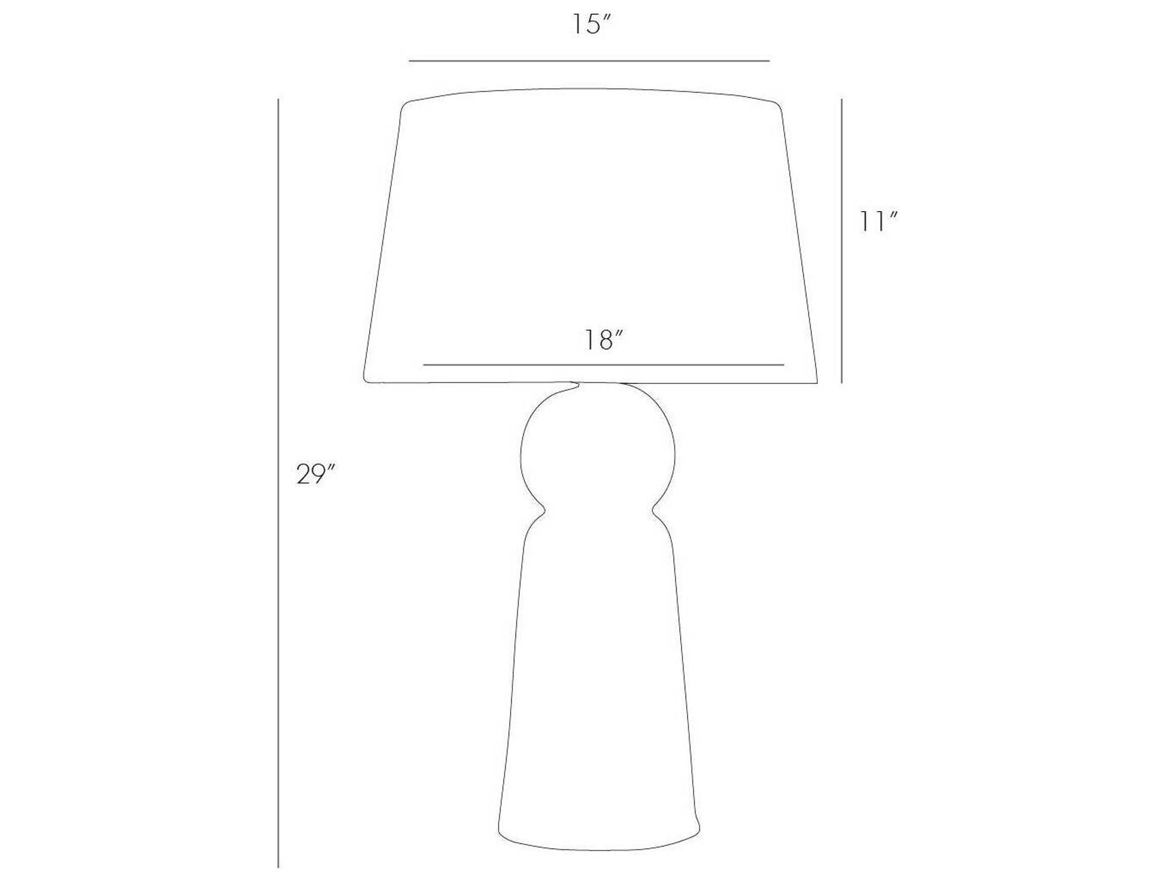 Arteriors Home Tassel Ivory Silk Blend Yarn Off White Buffet Lamp